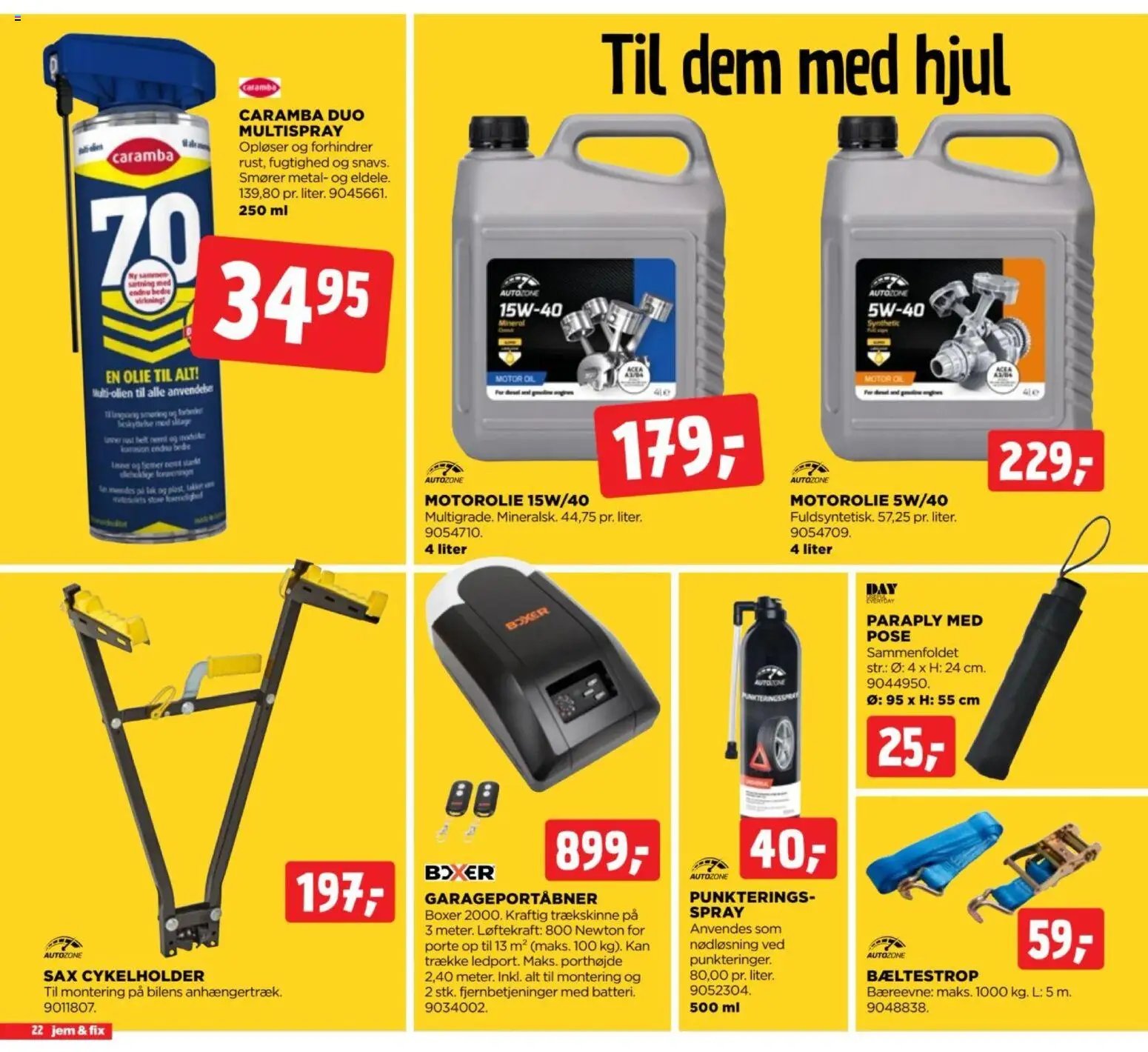 Jem & fix tilbudsavis fra 30/08/2026 Jem & fix - Tilbudsavis uge 36