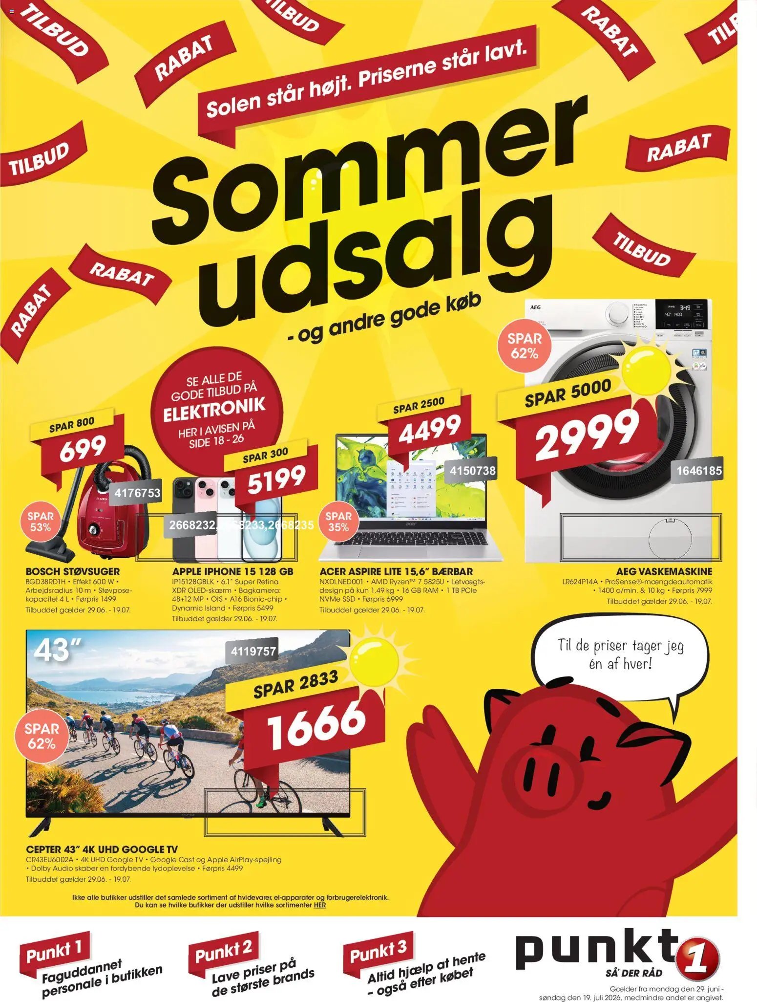 Punkt1 tilbudsavis fra 29/06/2026 Punkt1 - Tilbudsavis