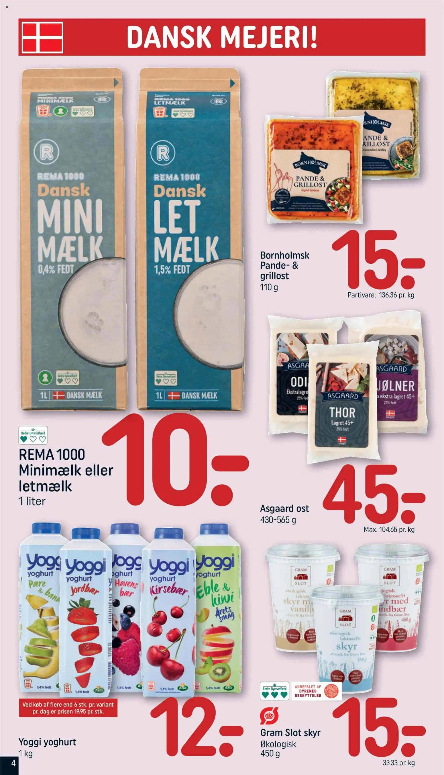 Rema 1000 tilbudsavis fra 09/08/2026 Rema 1000 - Tilbudsavis uge 33