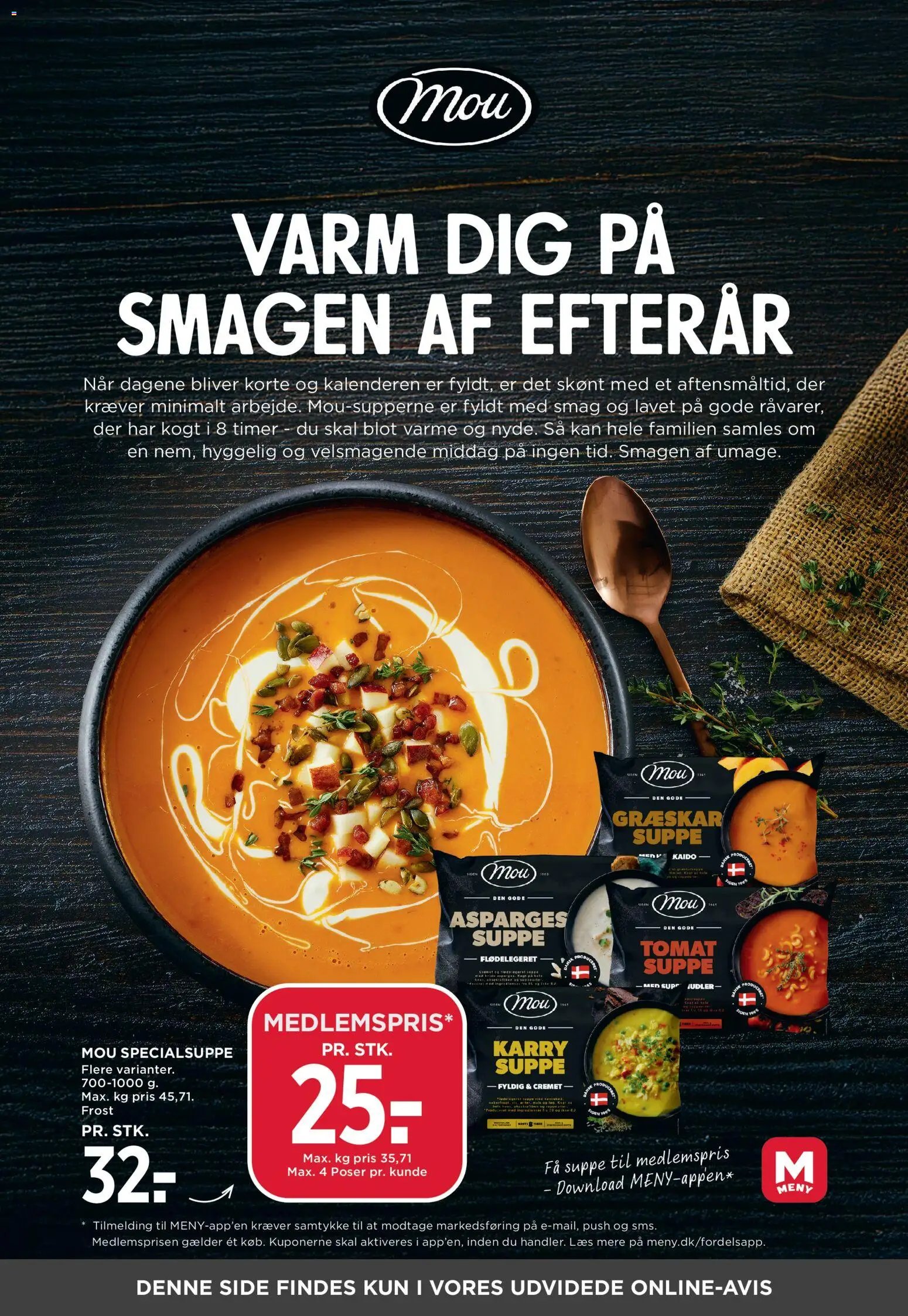 Nye Meny tilbud fra 23/10/2026