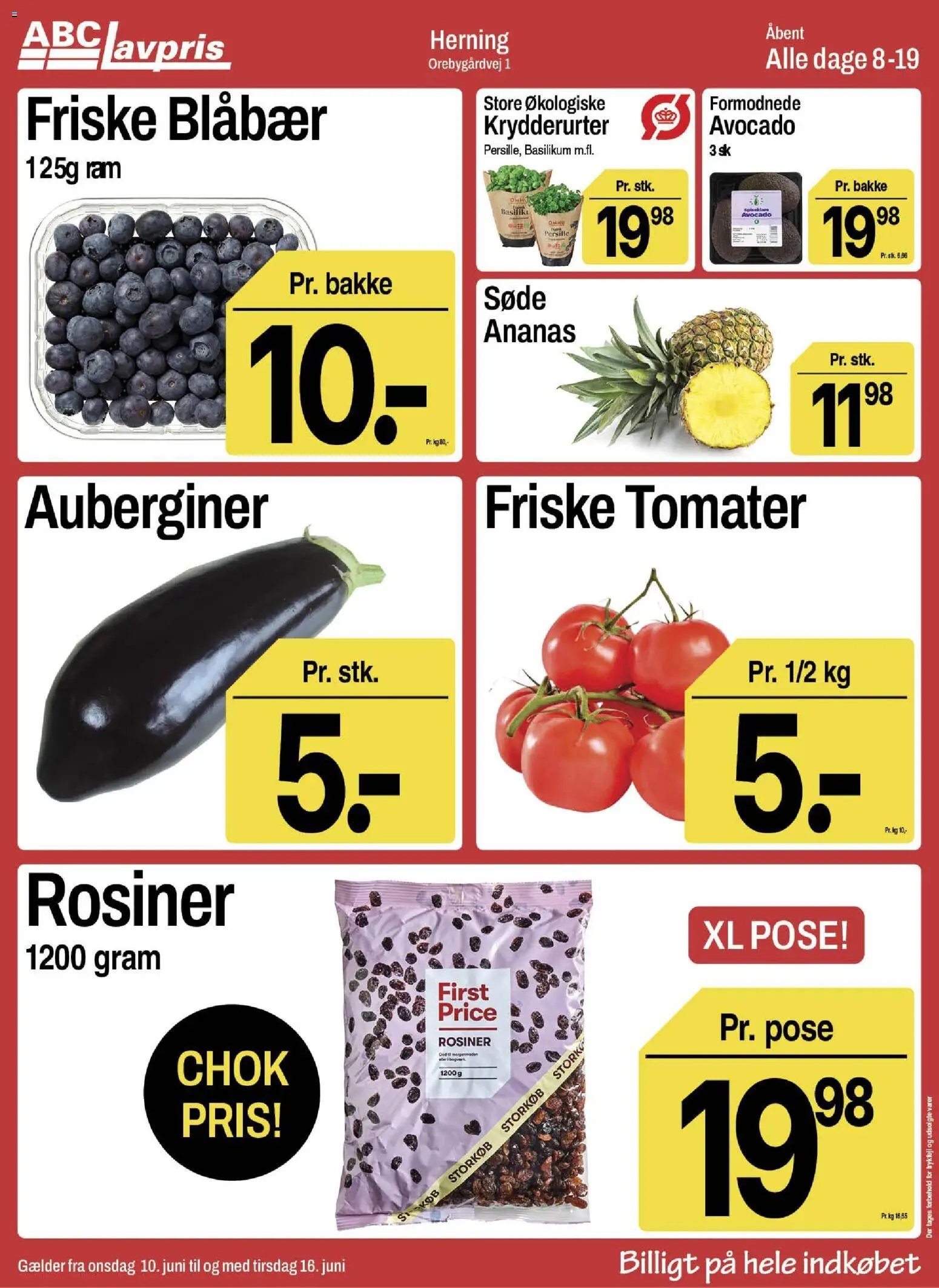 Abc Lavpris tilbudsavis fra 10/06/2026 Abc Lavpris - Herning