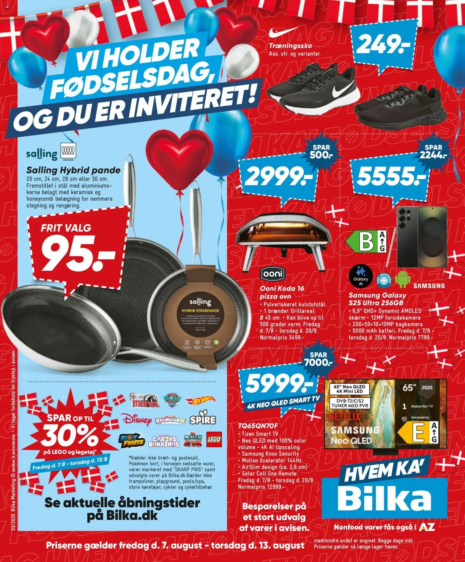 Bilka tilbudsavis fra 07/08/2026 Bilka - Nonfood