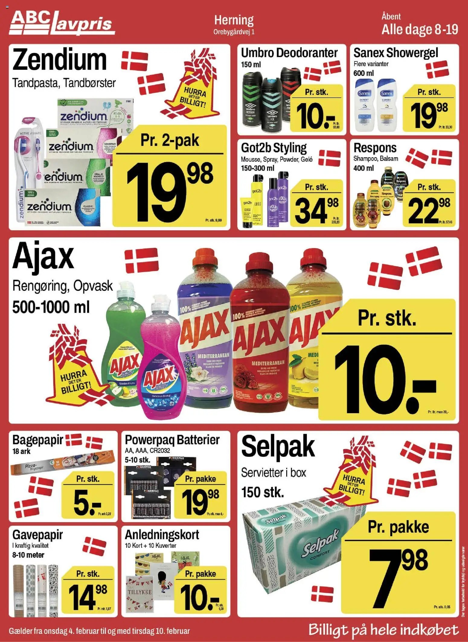 Abc Lavpris tilbudsavis fra 04/02/2026 Herning