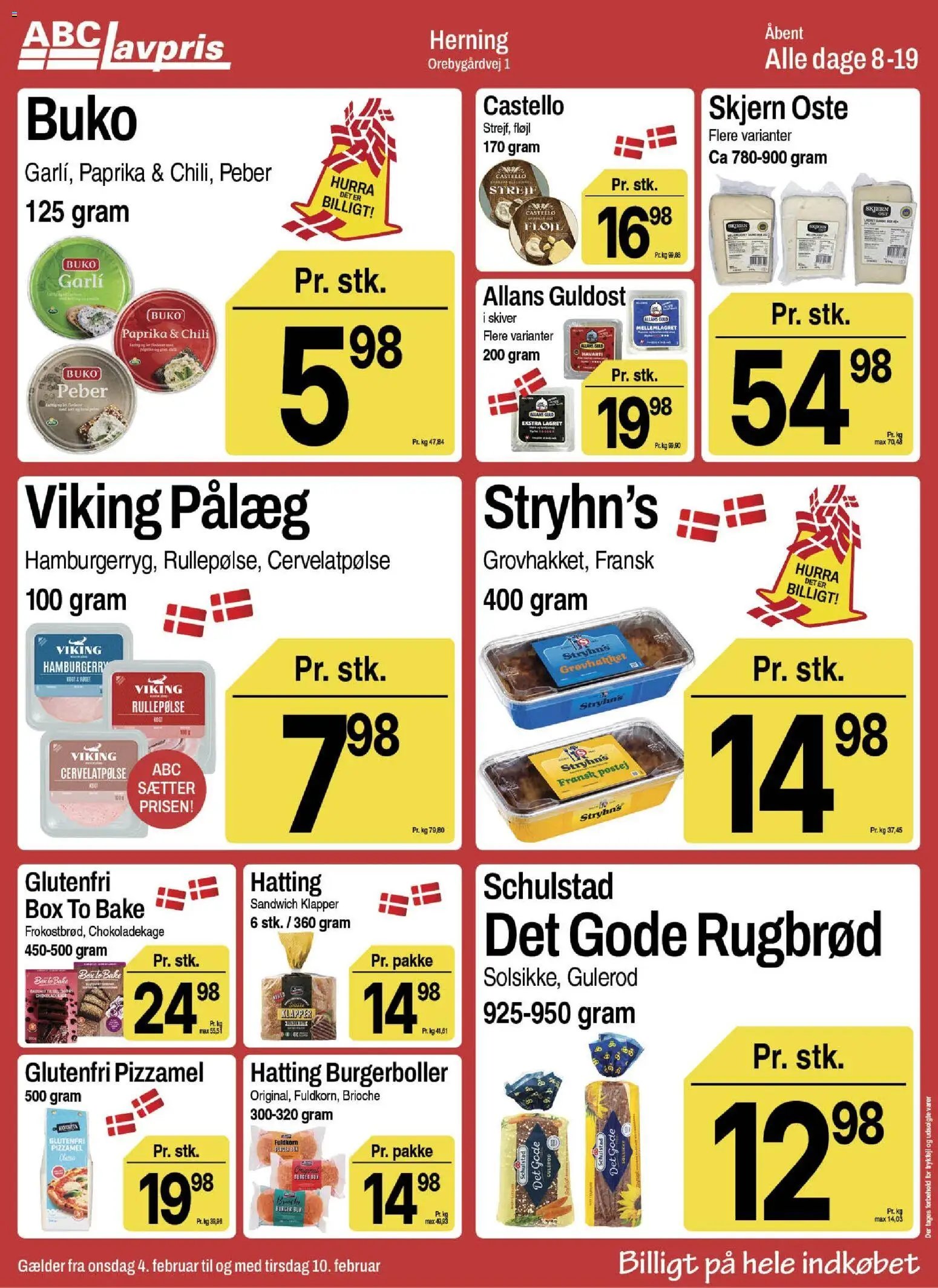 Abc Lavpris tilbudsavis fra 04/02/2026 Herning