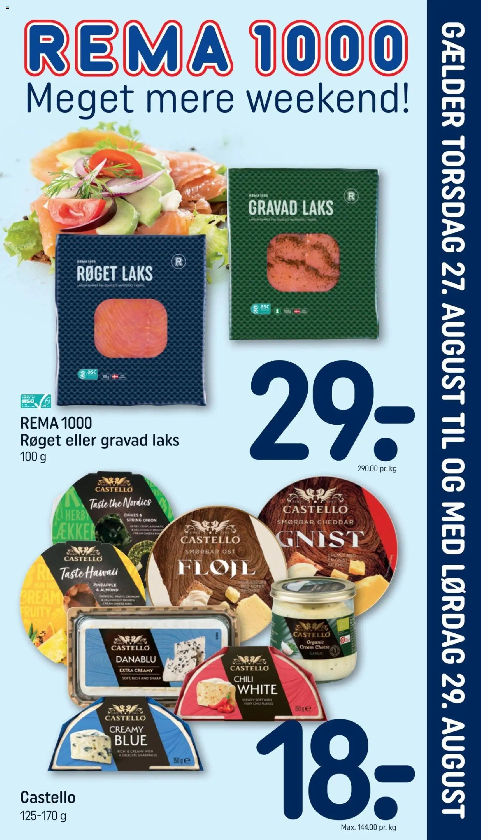 Rema 1000 tilbudsavis fra 23/08/2026 Rema 1000 - Tilbudsavis uge 35