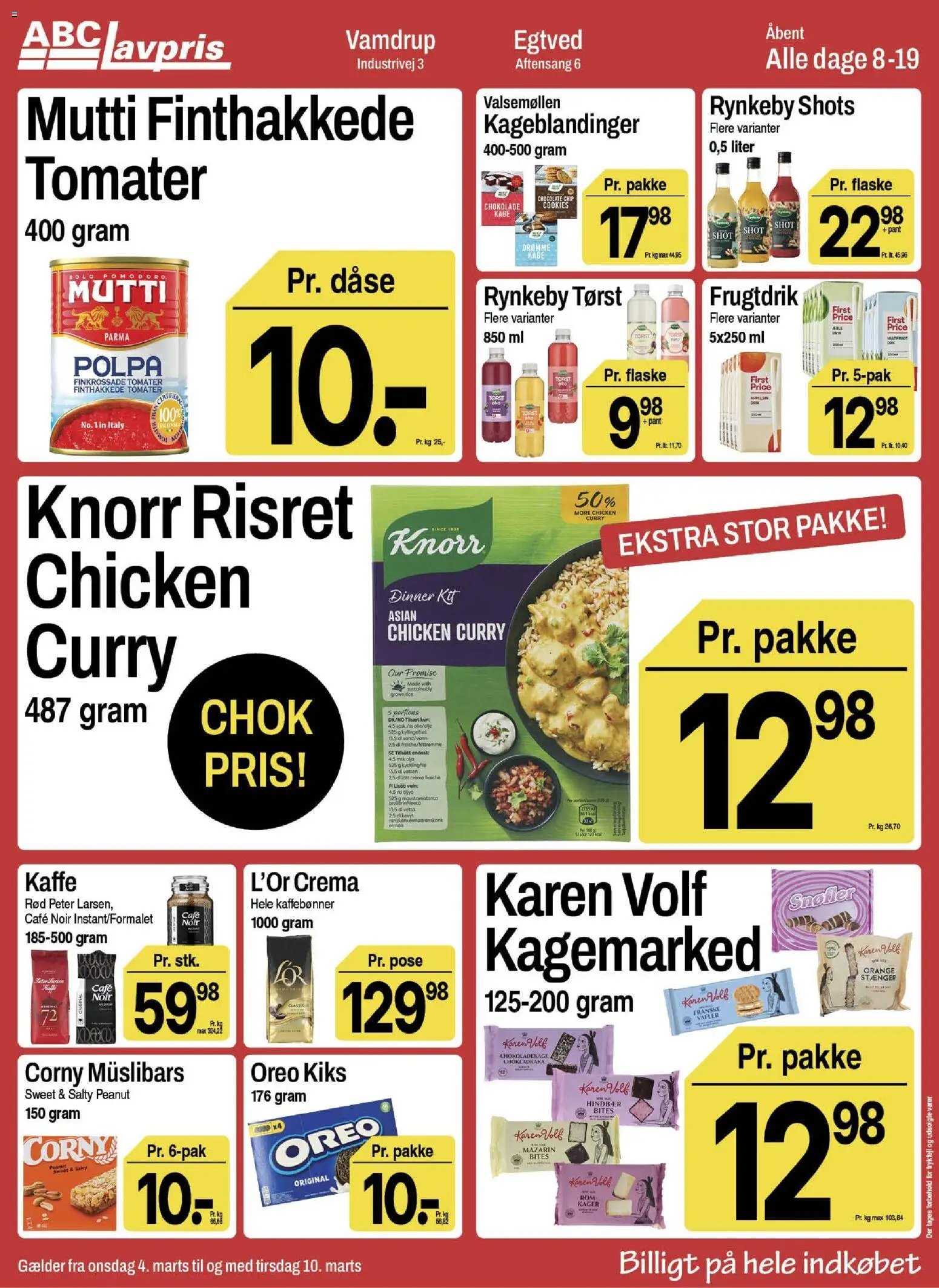 Abc Lavpris tilbudsavis fra 04/03/2026 Vamdrup