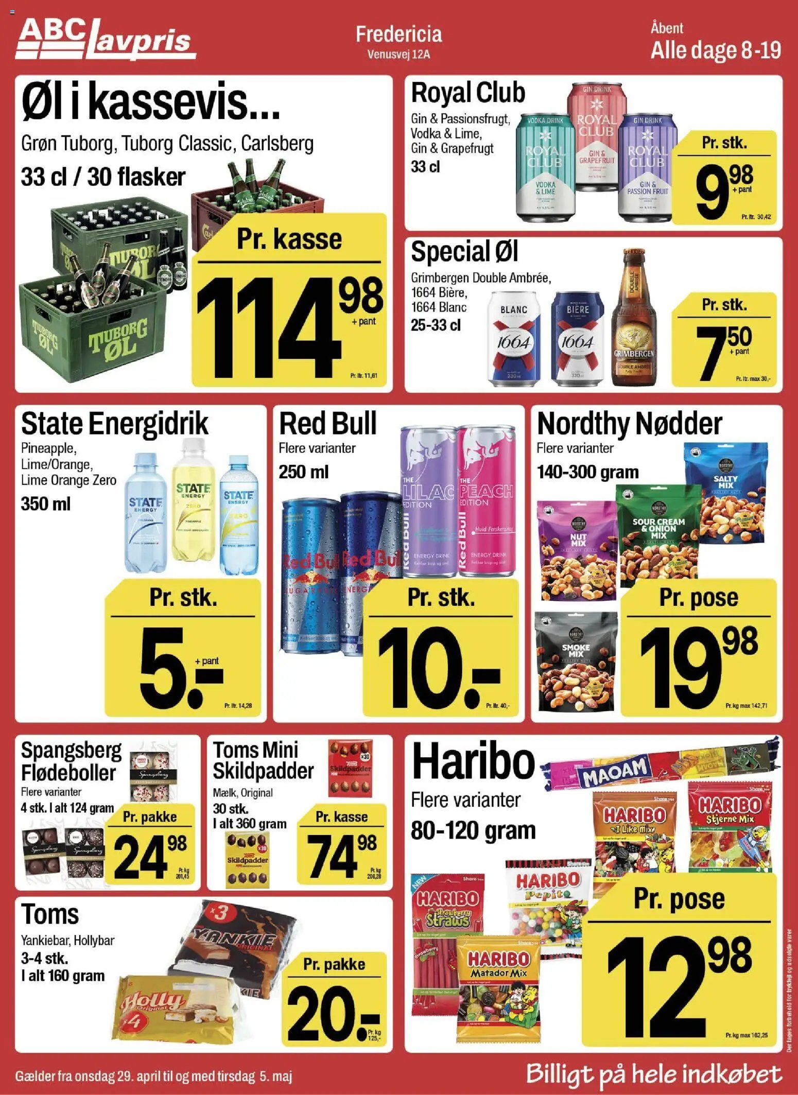 Abc Lavpris tilbudsavis fra 29/04/2026 Abc Lavpris - Fredericia