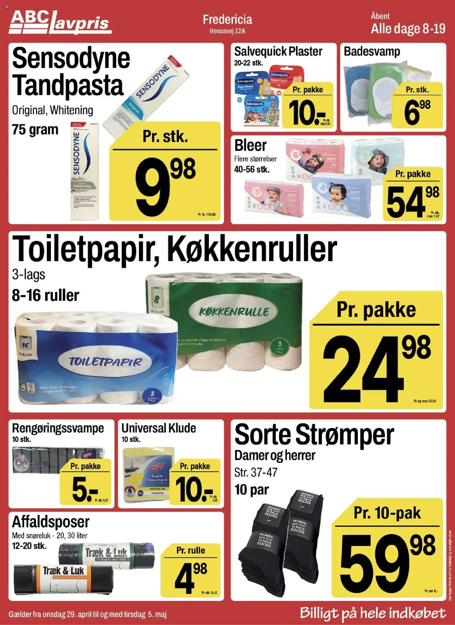 Abc Lavpris tilbudsavis fra 29/04/2026 Abc Lavpris - Fredericia