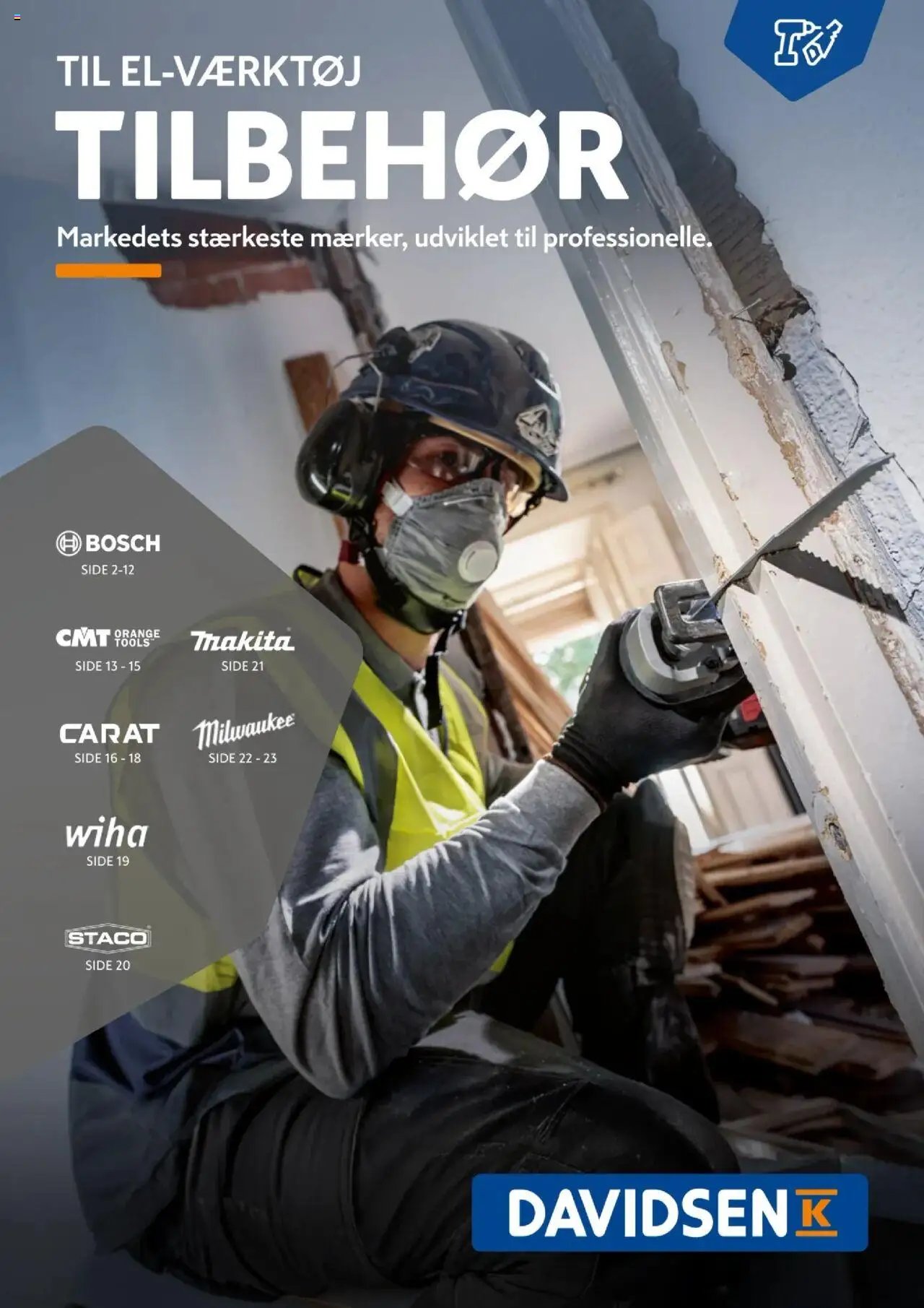 Davidsen tilbudsavis fra 15/09/2025 Tilbehør til el-værktøj