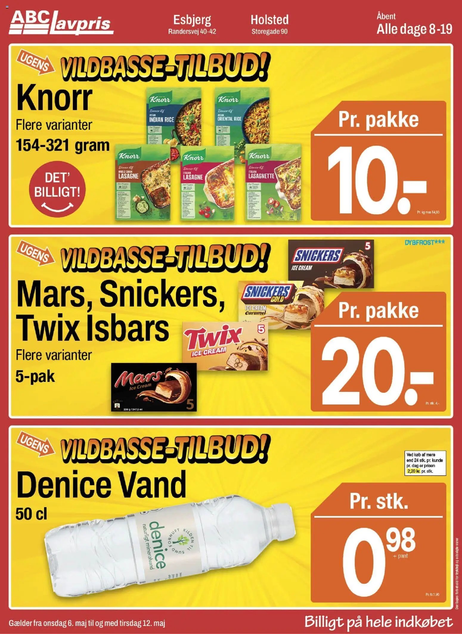 Abc Lavpris tilbudsavis fra 06/05/2026 Abc Lavpris - Esbjerg