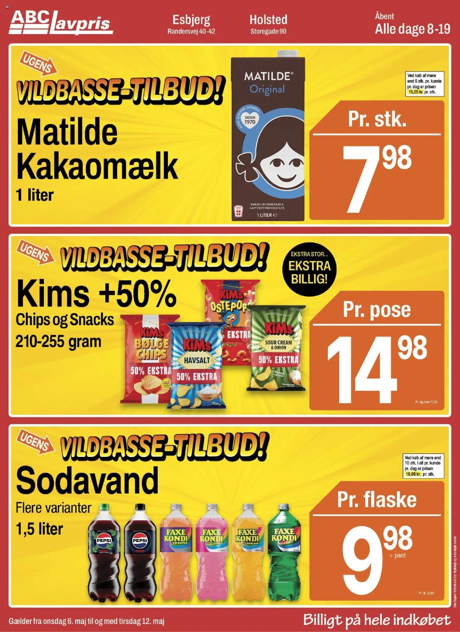 Abc Lavpris tilbudsavis fra 06/05/2026 Abc Lavpris - Esbjerg