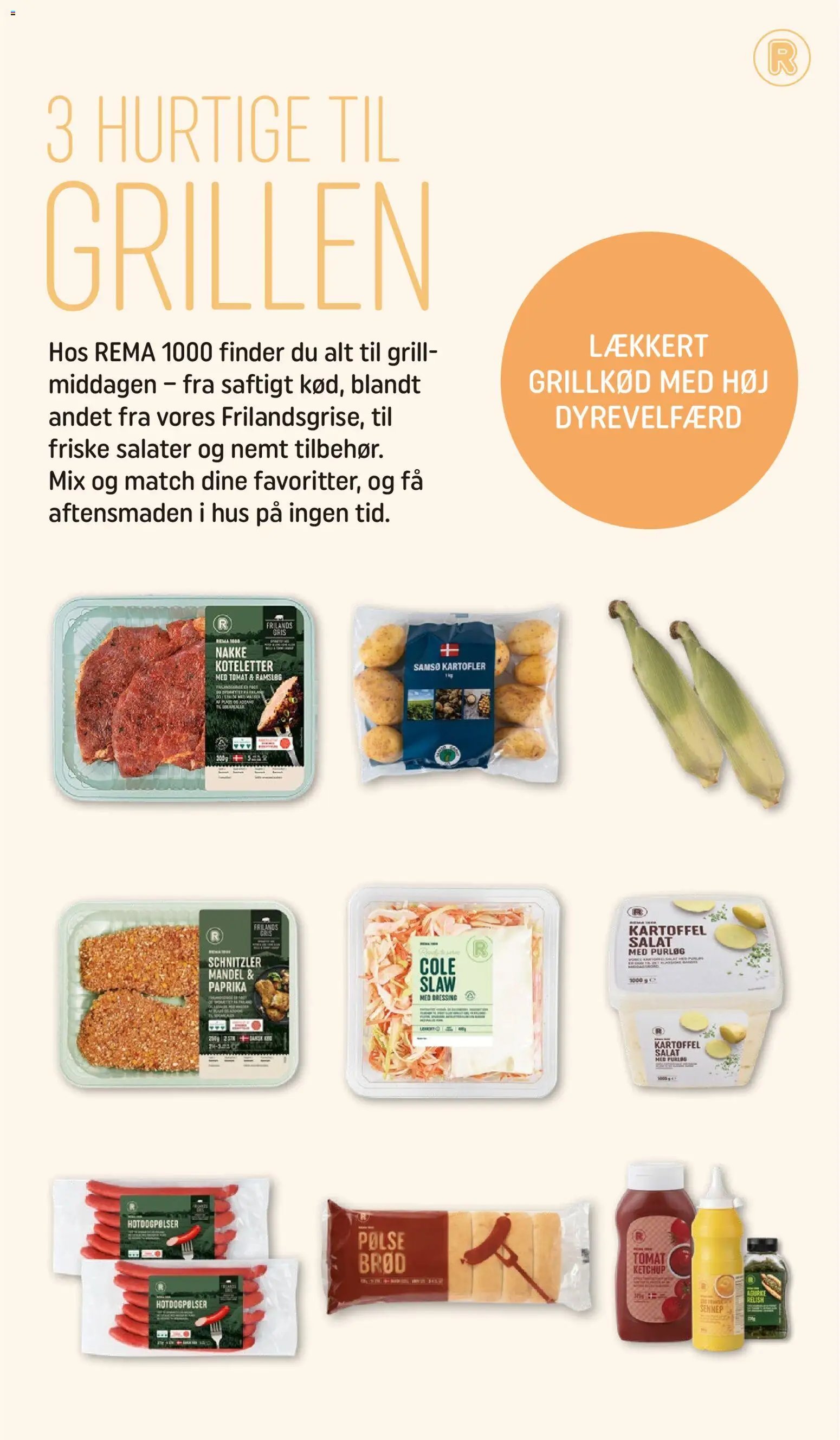 Rema 1000 tilbudsavis fra 01/06/2026 Rema 1000 - Meget mere sæson - juni