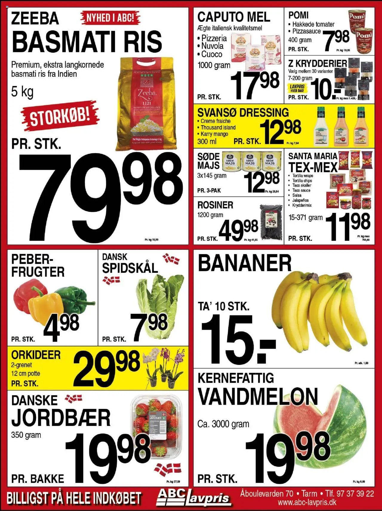 Abc Lavpris tilbudsavis fra 30/07/2026 Tarm