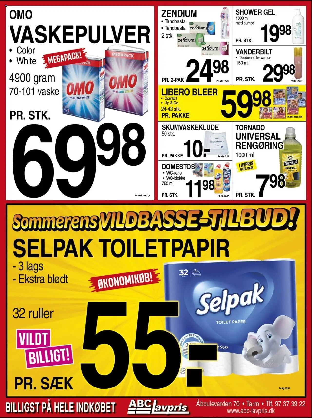 Abc Lavpris tilbudsavis fra 30/07/2026 Tarm