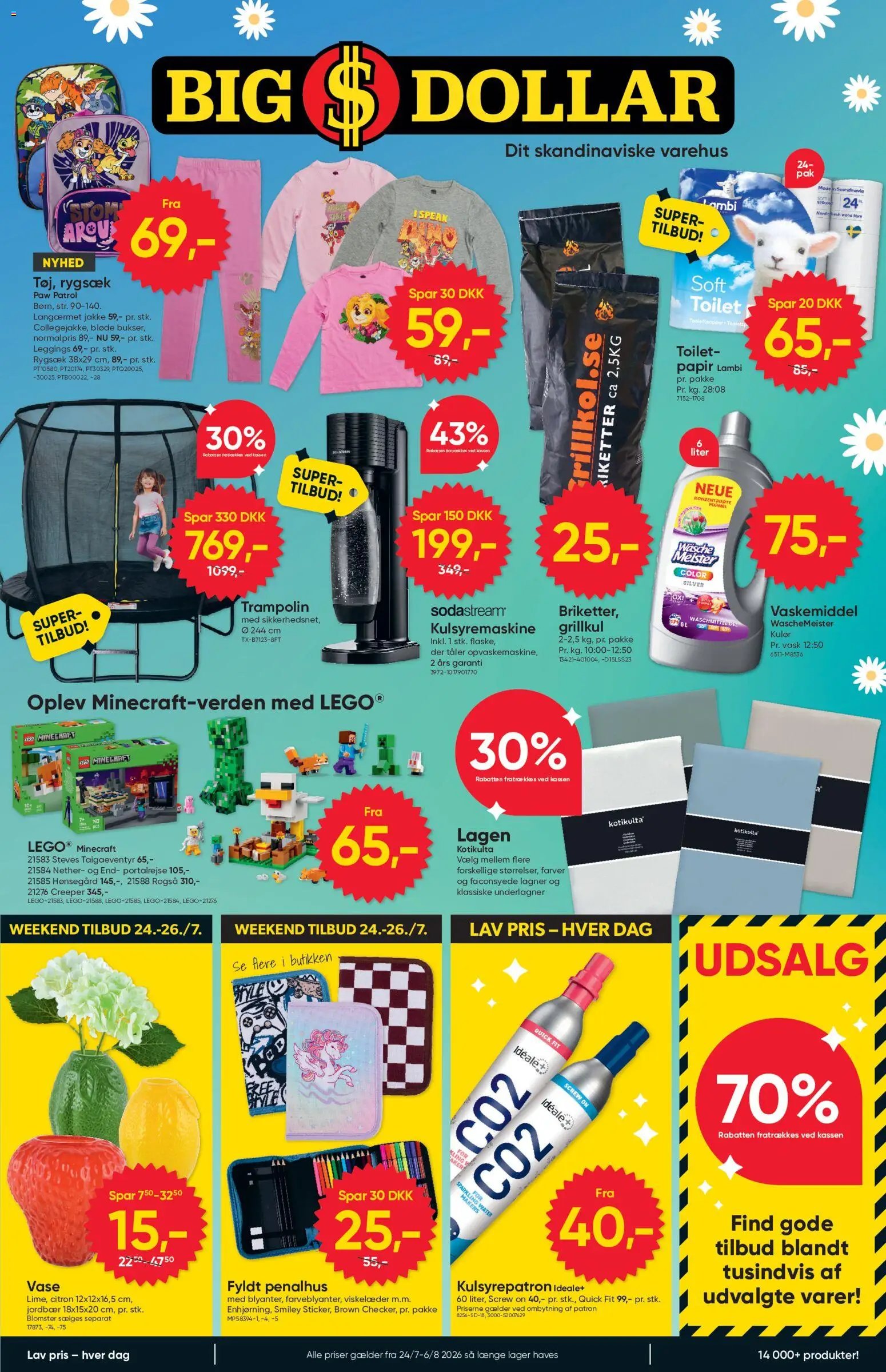 Bigdollar tilbudsavis fra 24/07/2026 Bigdollar - Tilbudsavis