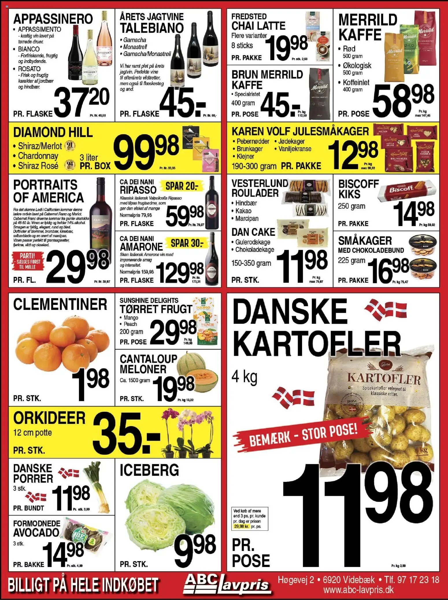 Abc Lavpris tilbudsavis fra 05/11/2025 Videbæk