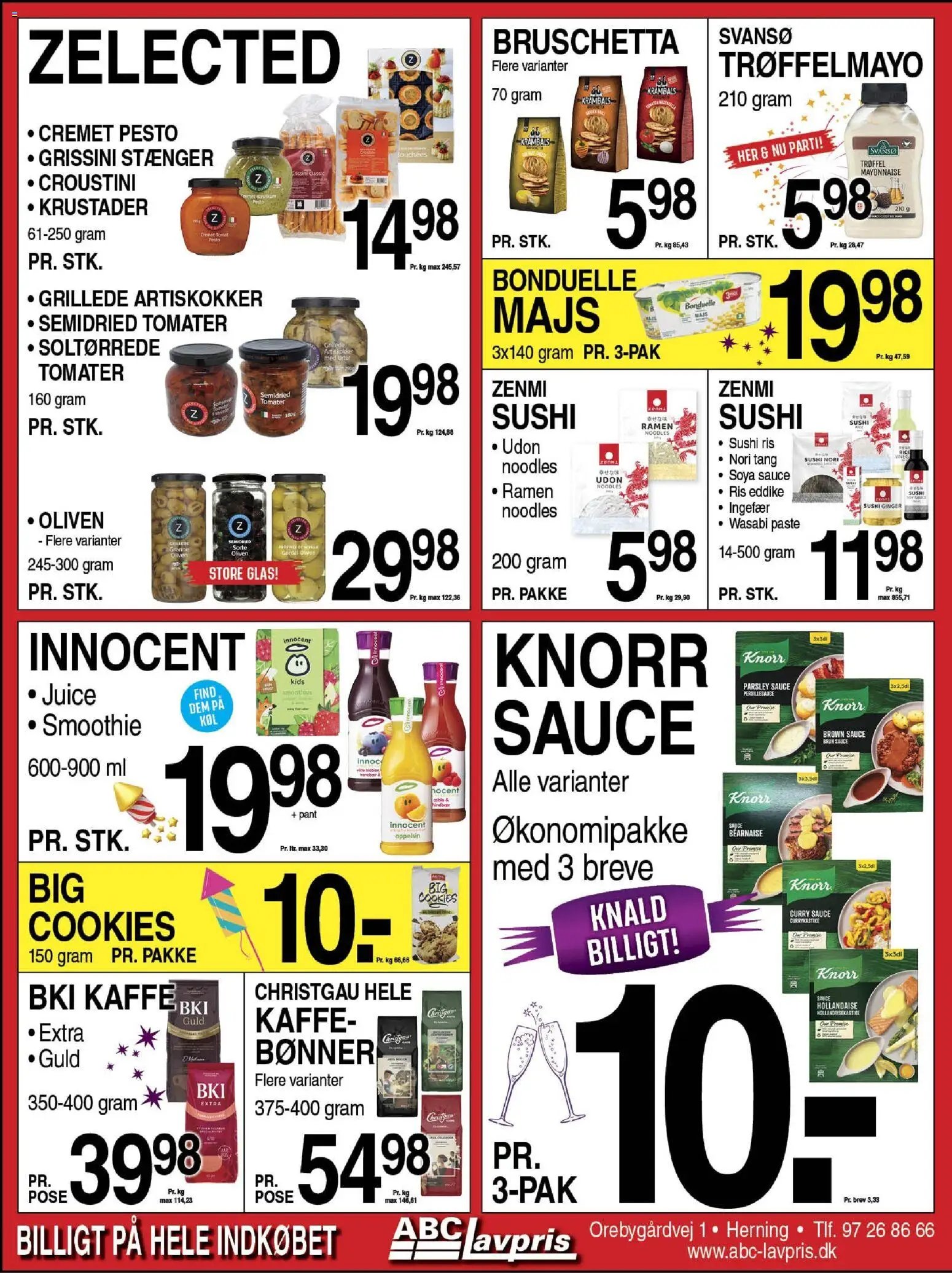 Abc Lavpris tilbudsavis fra 24/12/2025 Herning