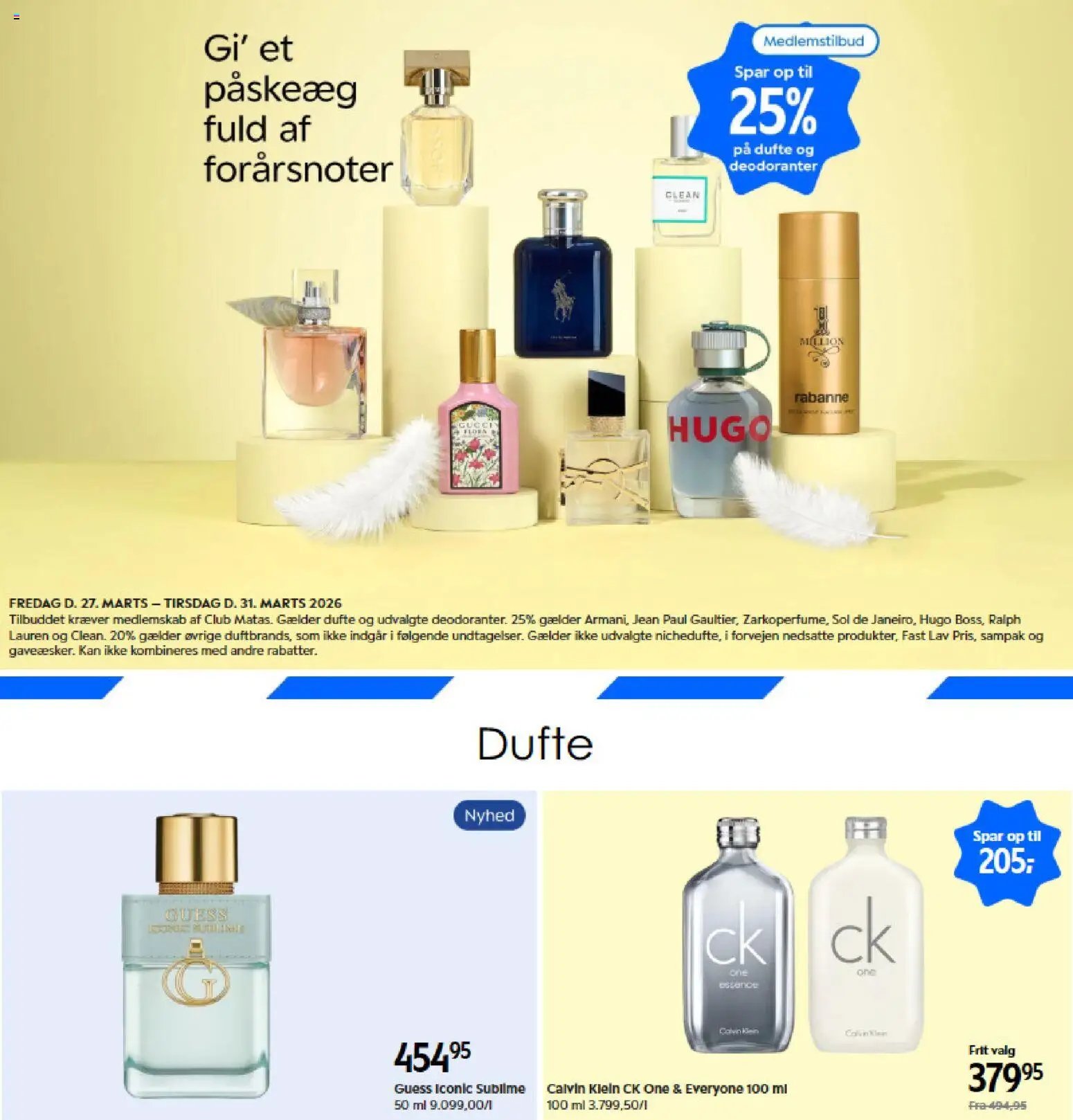 Matas tilbudsavis fra 26/03/2026 Matas - Tilbudsavis
