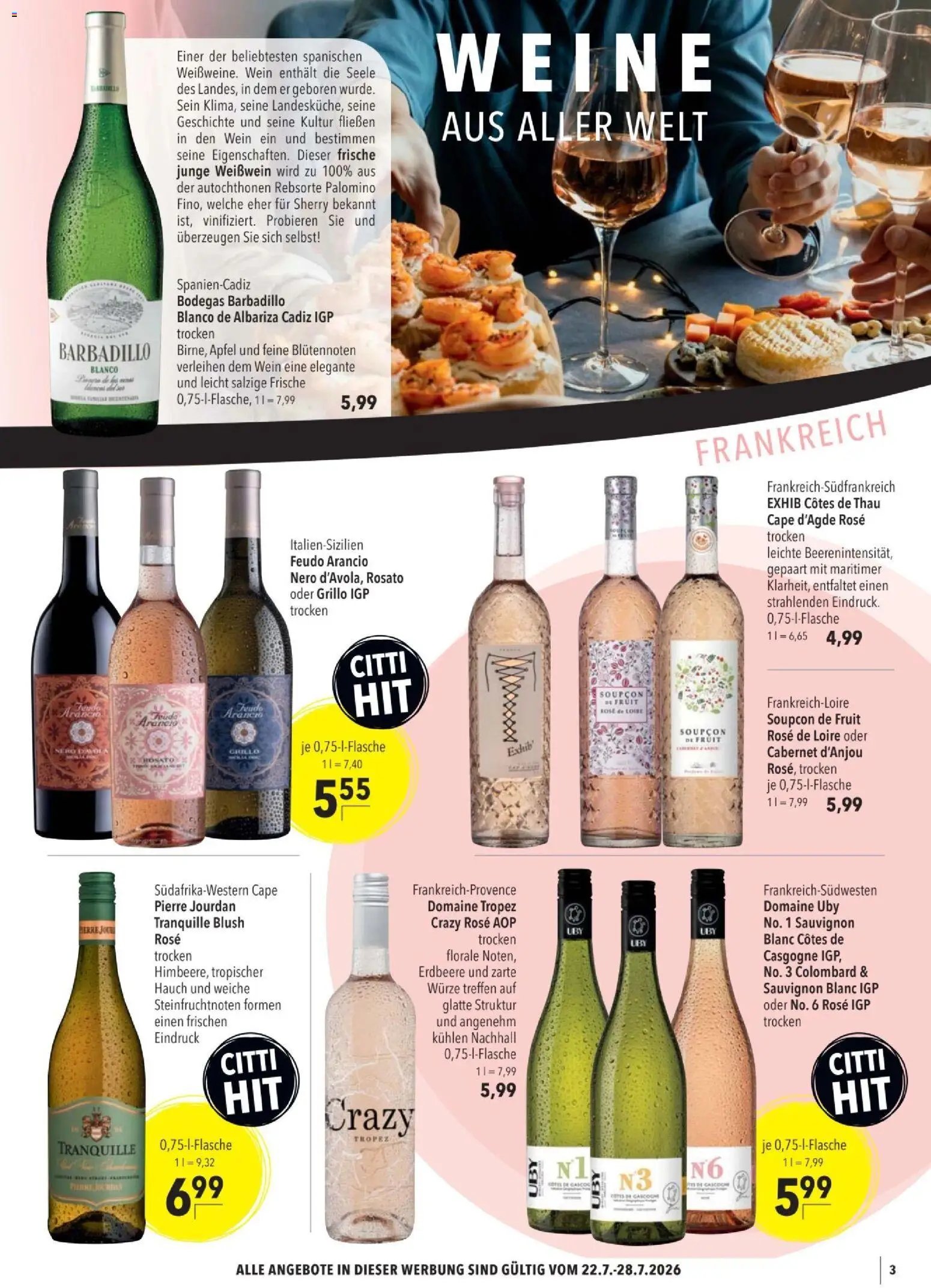 CITTI tilbudsavis fra 22/07/2026 CITTI - Vin