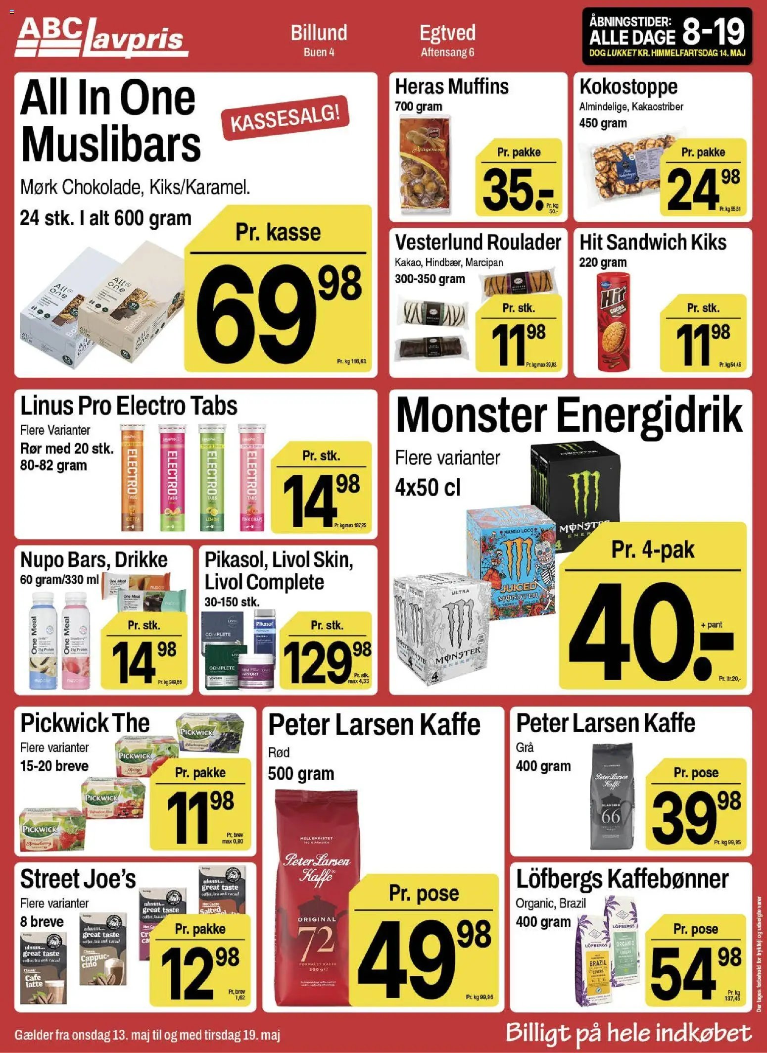 Abc Lavpris tilbudsavis fra 13/05/2026 Abc Lavpris - Billund