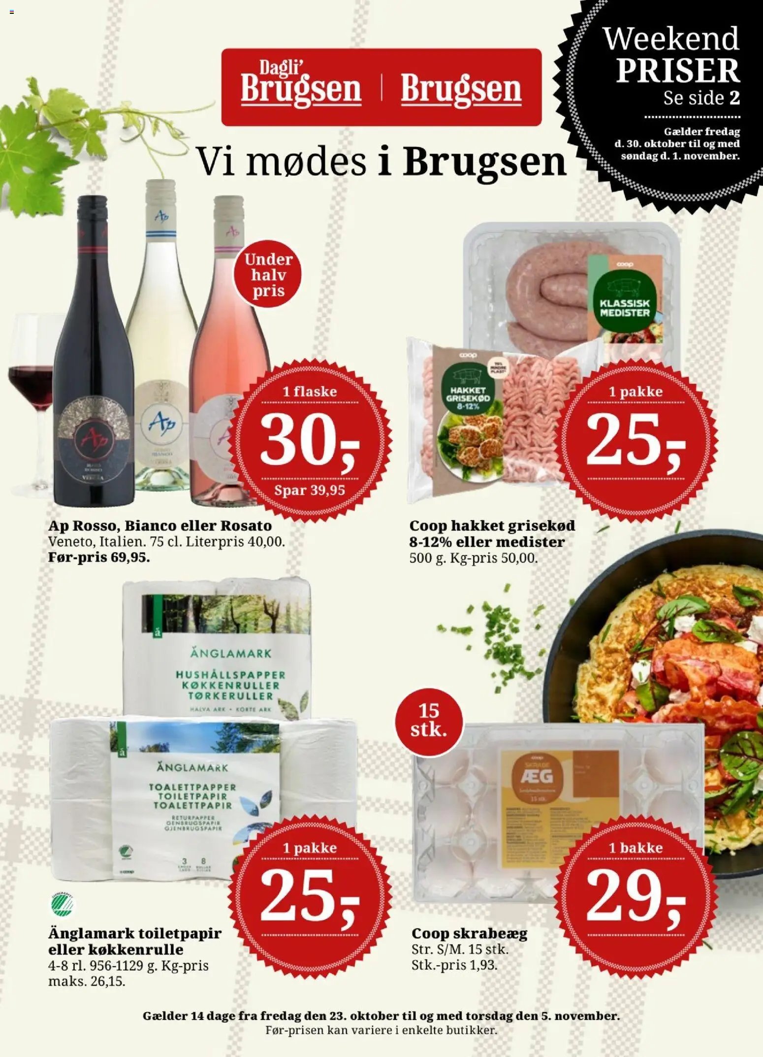 Nye Dagli'Brugsen tilbud fra 23/10/2026