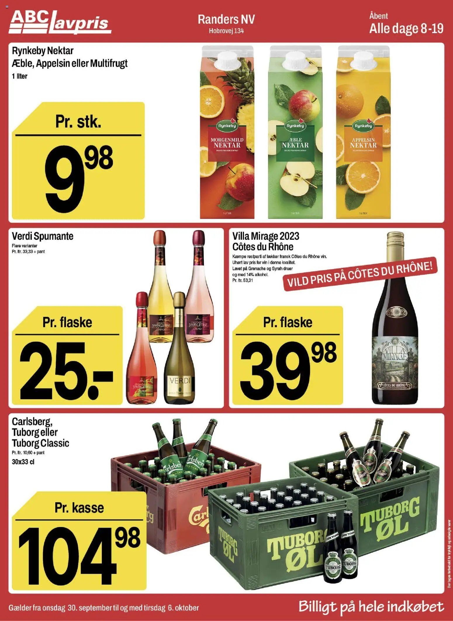 Abc Lavpris tilbudsavis fra 30/09/2026 Abc Lavpris - Tilbudsavis uge 40