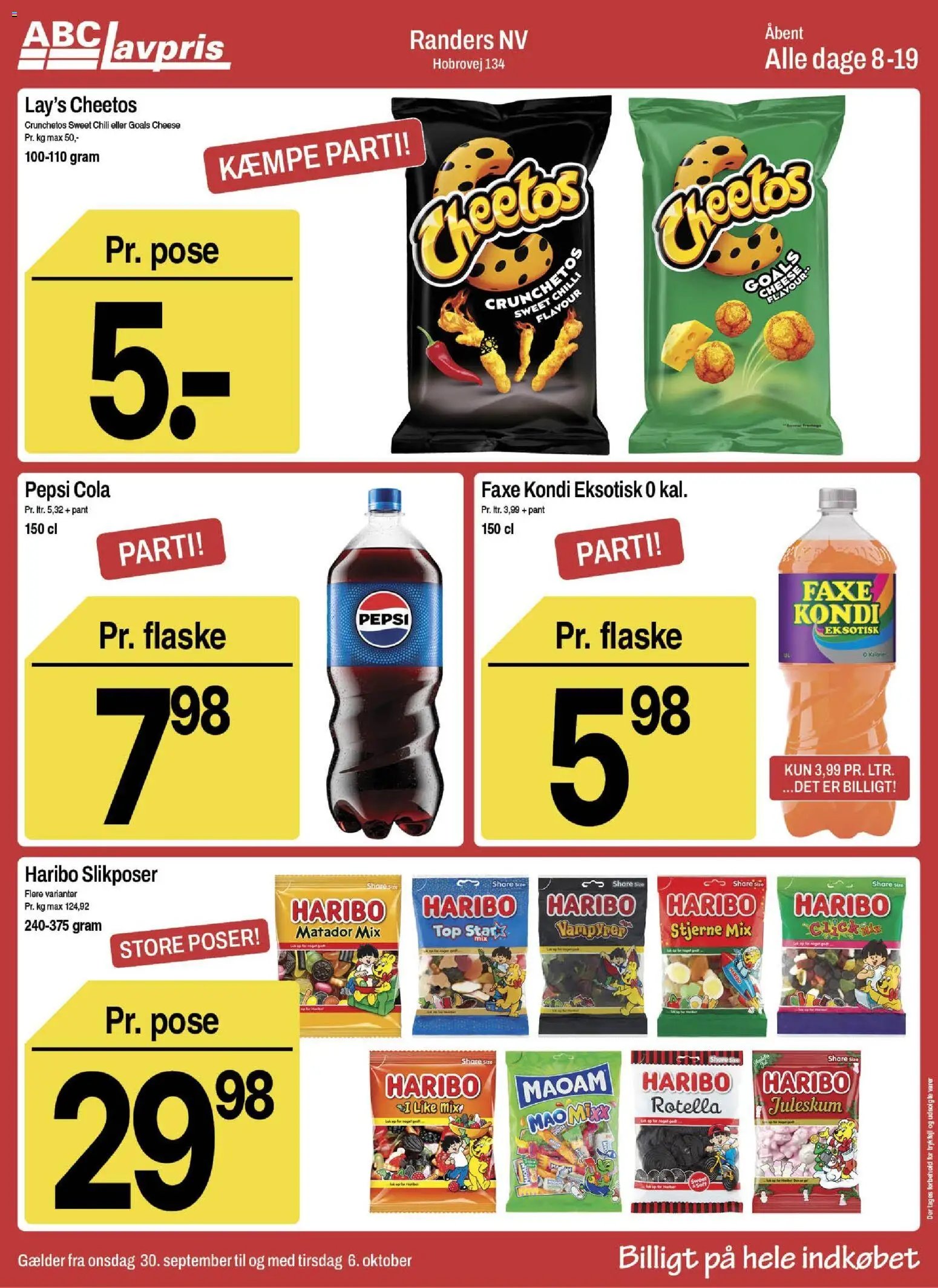 Abc Lavpris tilbudsavis fra 30/09/2026 Abc Lavpris - Tilbudsavis uge 40