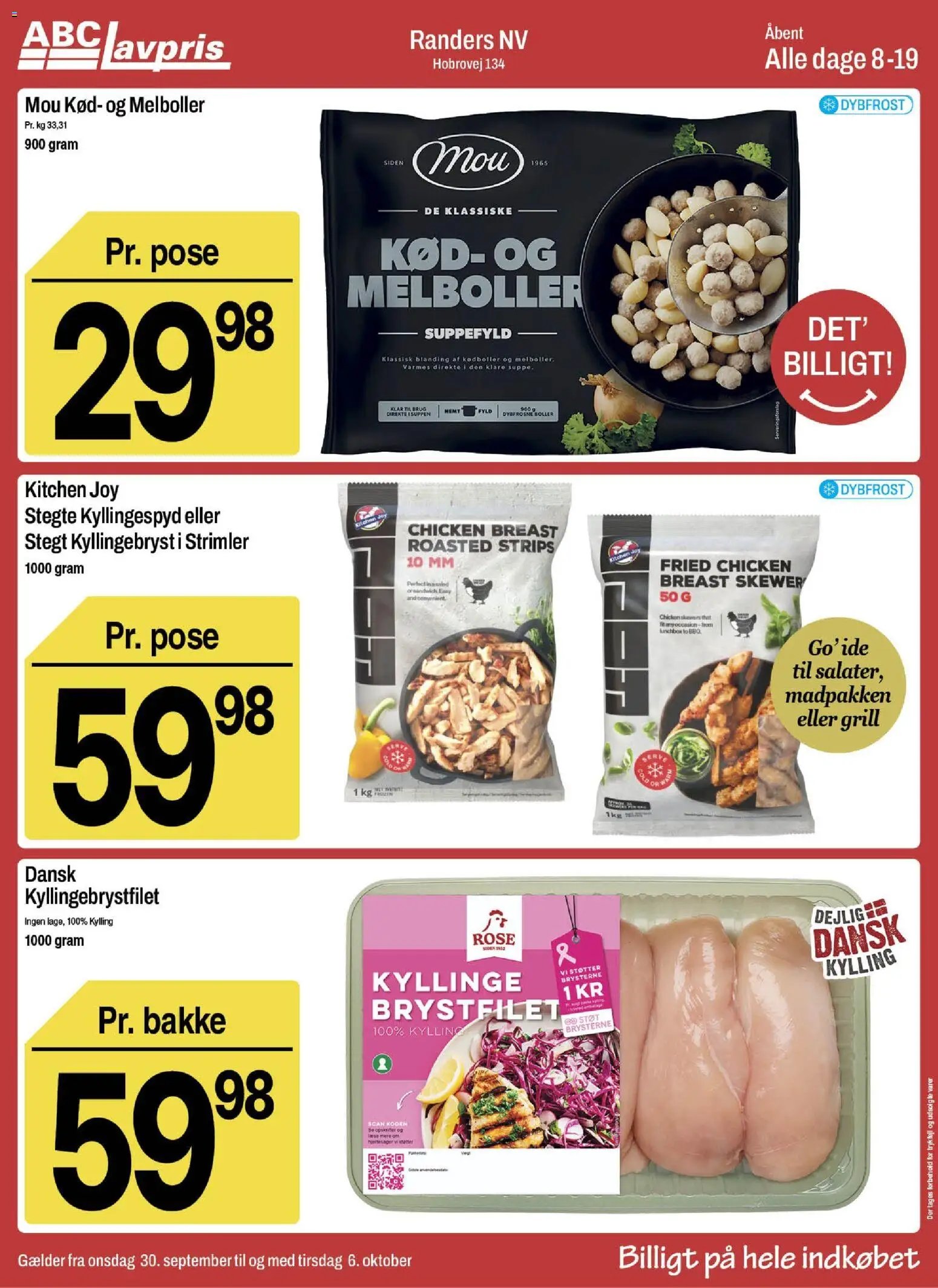 Abc Lavpris tilbudsavis fra 30/09/2026 Abc Lavpris - Tilbudsavis uge 40