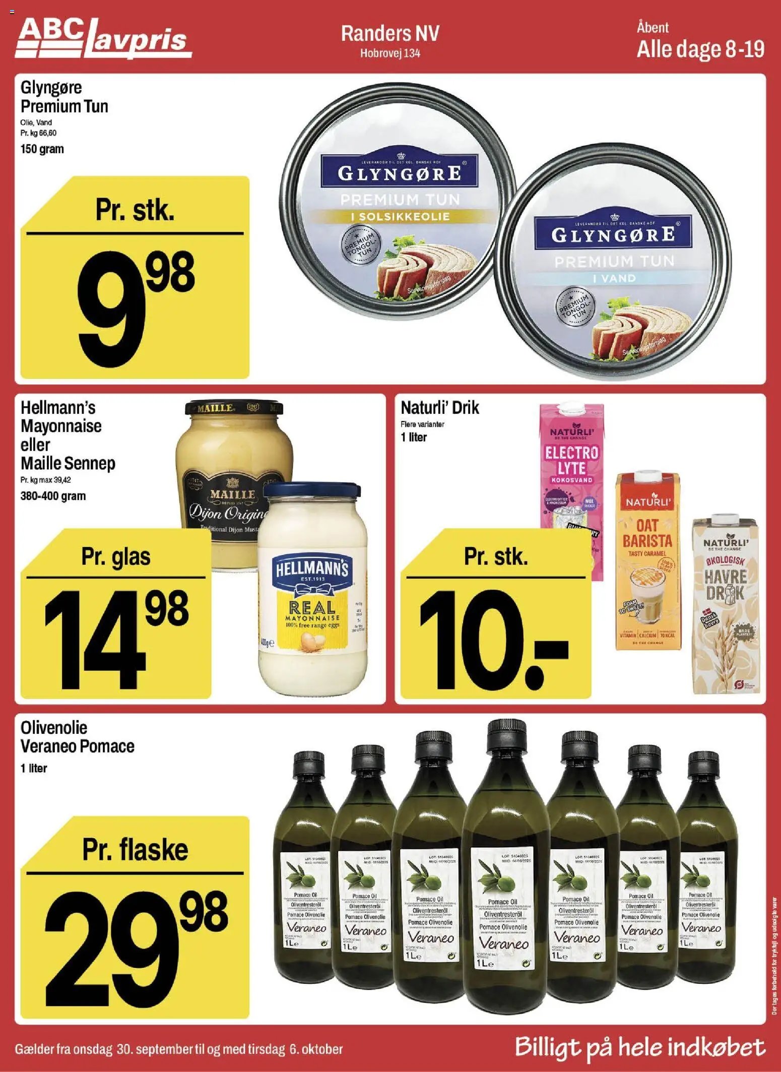 Abc Lavpris tilbudsavis fra 30/09/2026 Abc Lavpris - Tilbudsavis uge 40