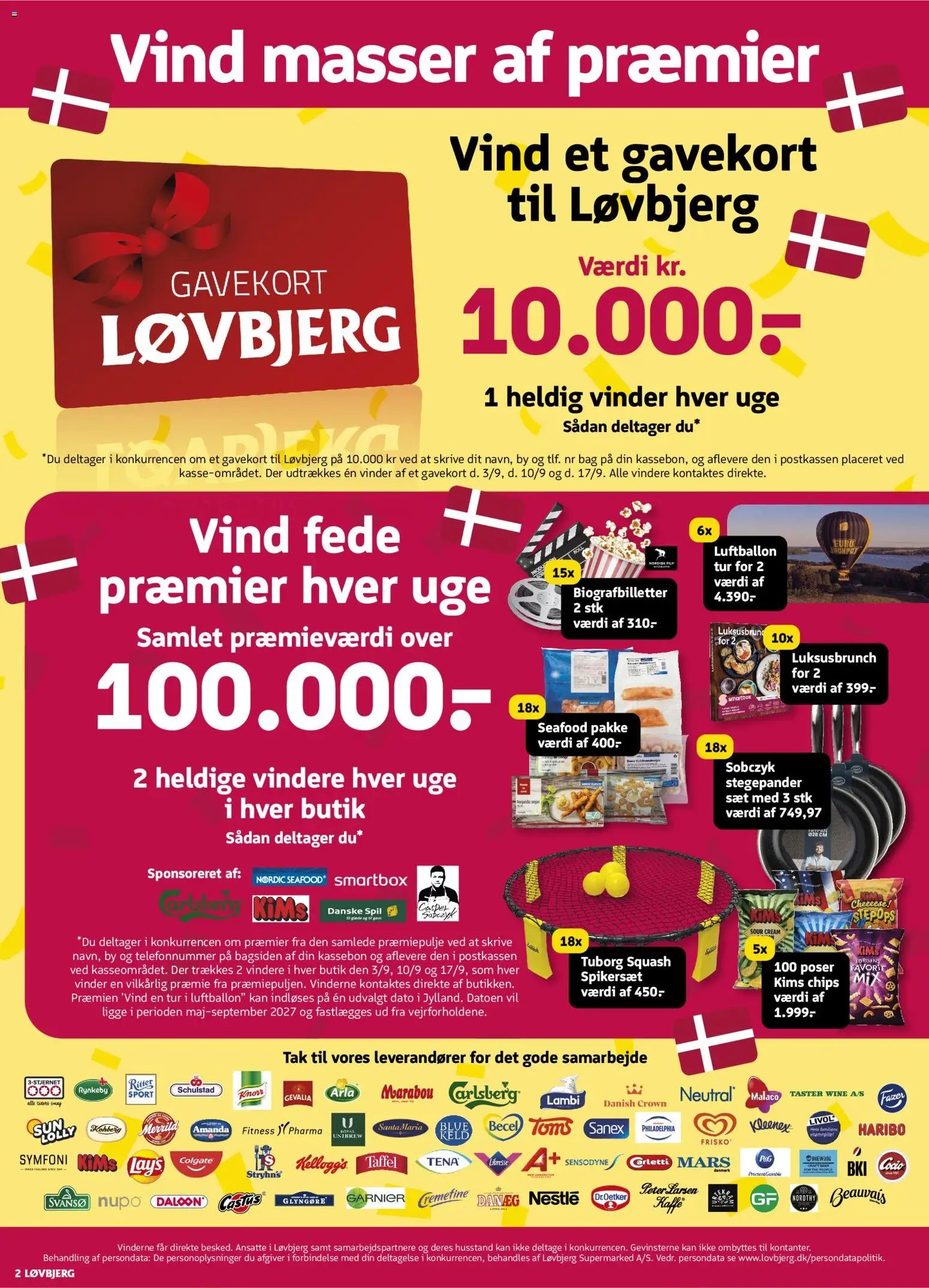 Løvbjerg tilbudsavis fra 28/08/2026 Løvbjerg - Tilbudsavis uge 36