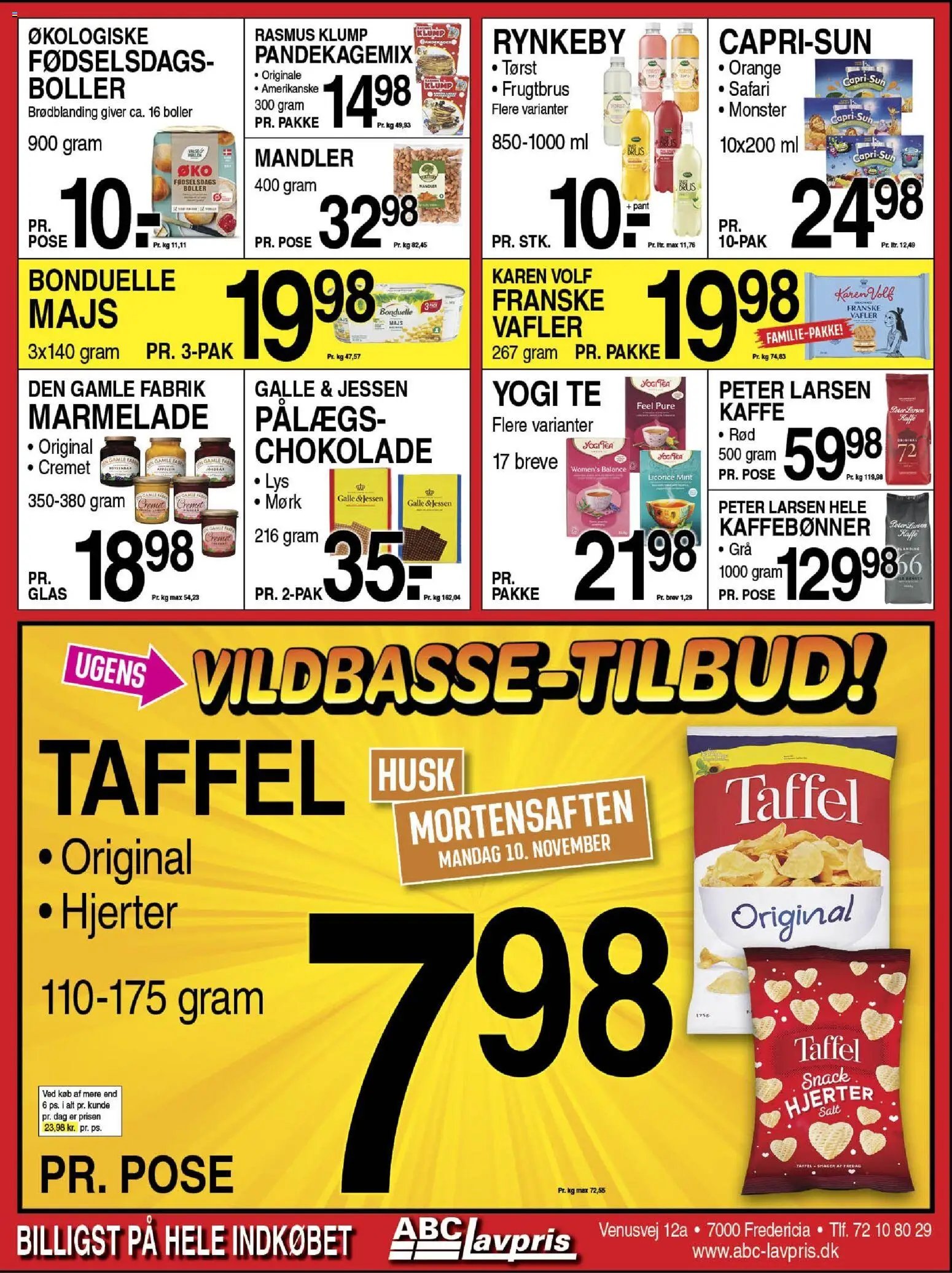 Abc Lavpris tilbudsavis fra 29/10/2025 Fredericia