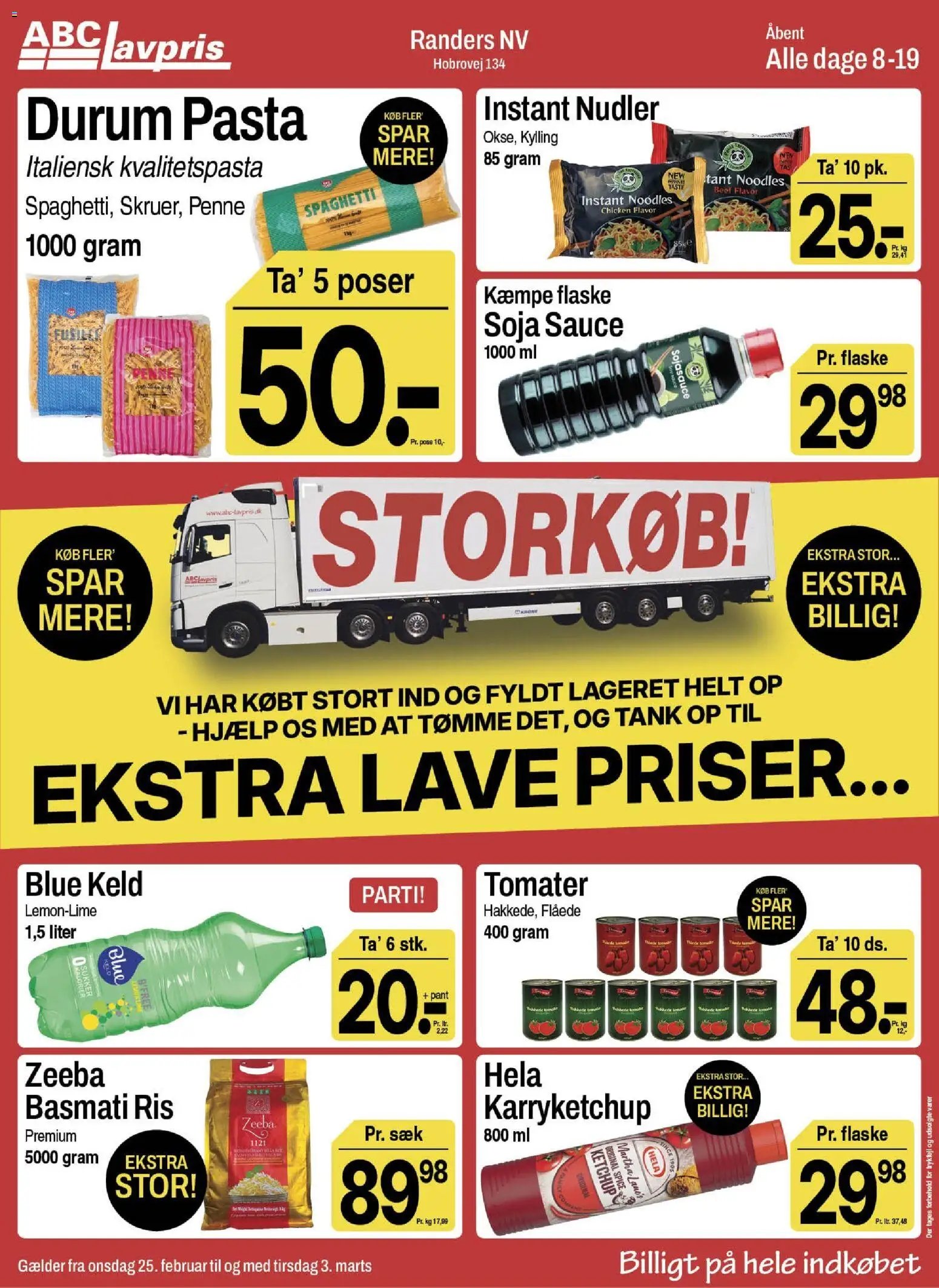 Abc Lavpris tilbudsavis fra 25/02/2026 Randers NV