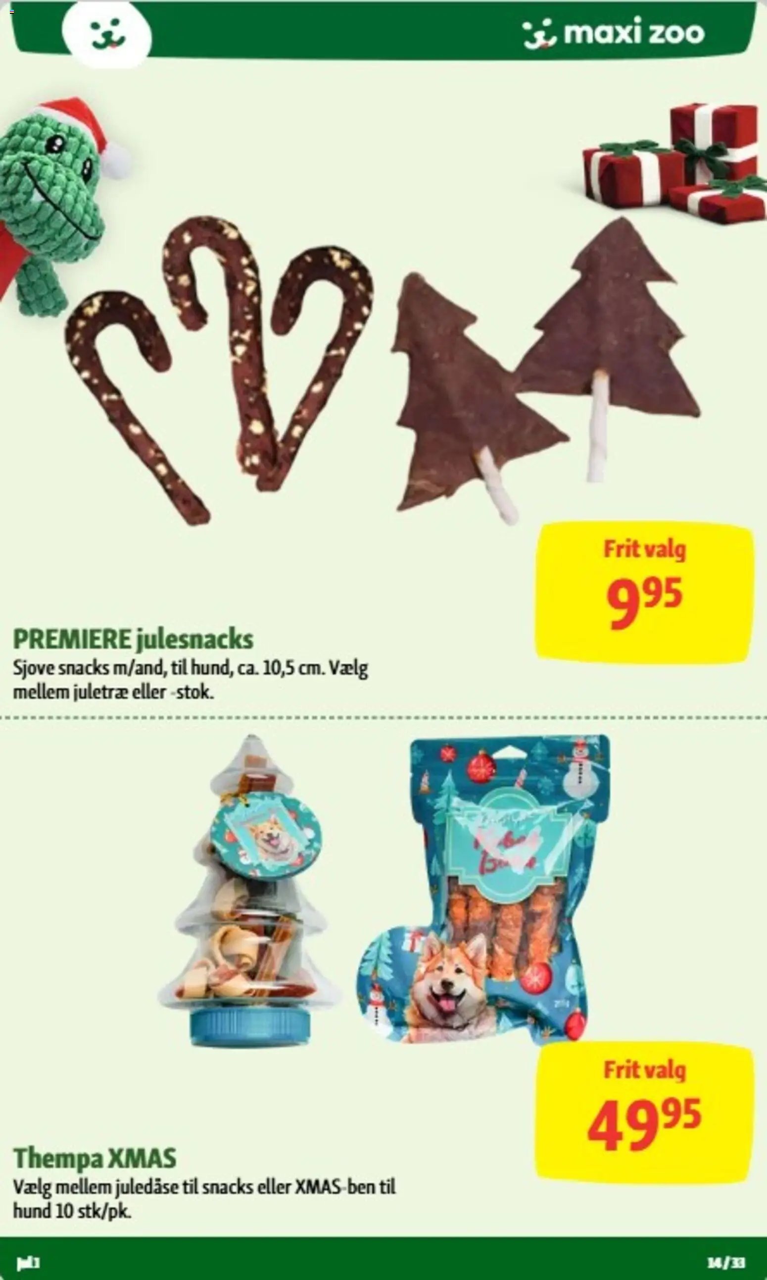 Nye Maxi Zoo tilbud fra 14/10/2026