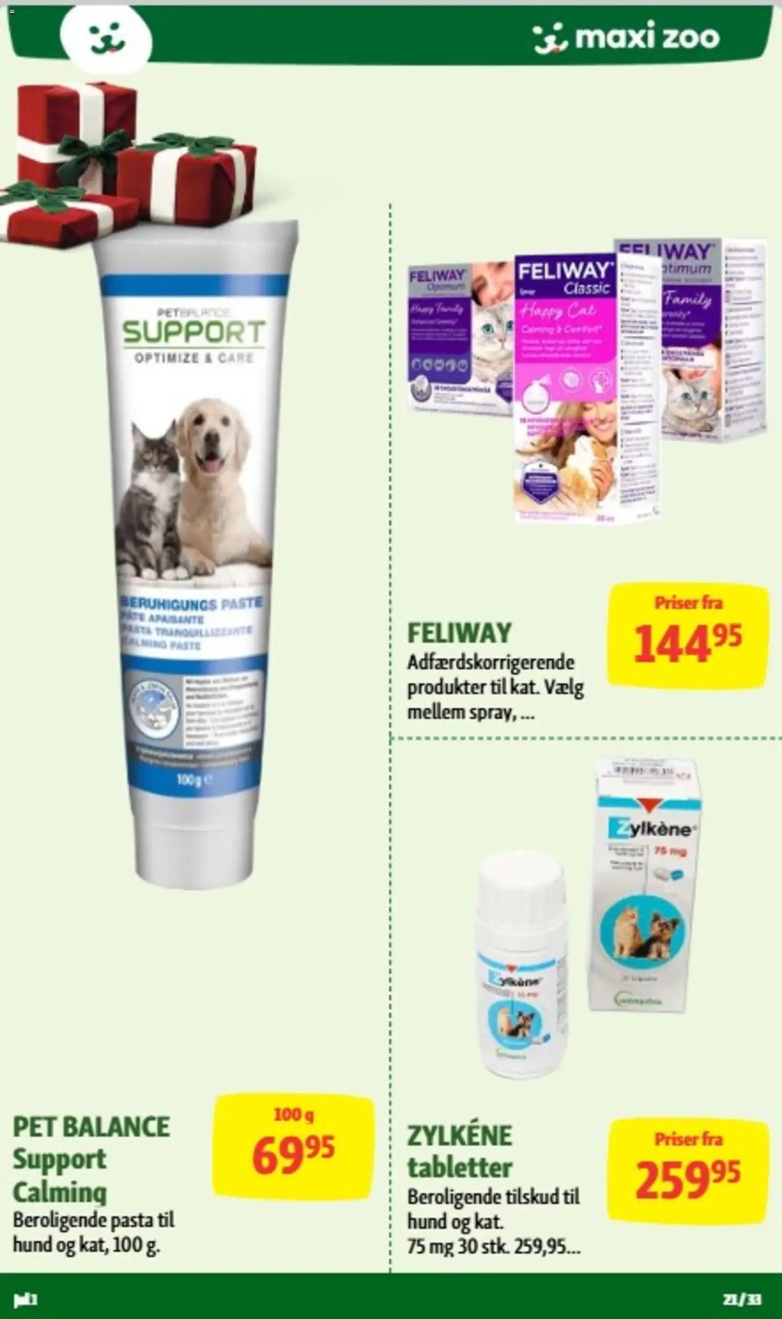 Nye Maxi Zoo tilbud fra 14/10/2026
