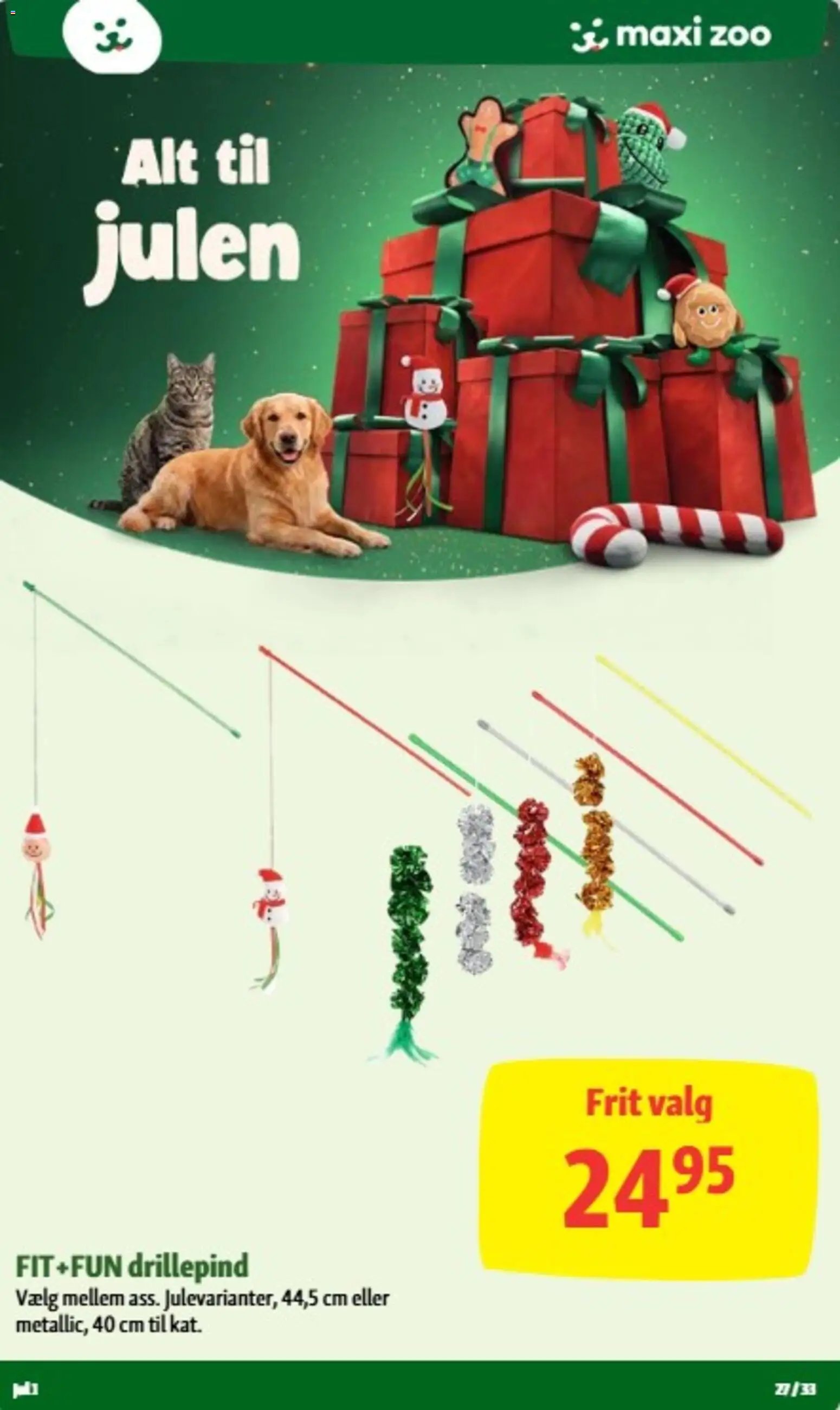 Nye Maxi Zoo tilbud fra 14/10/2026