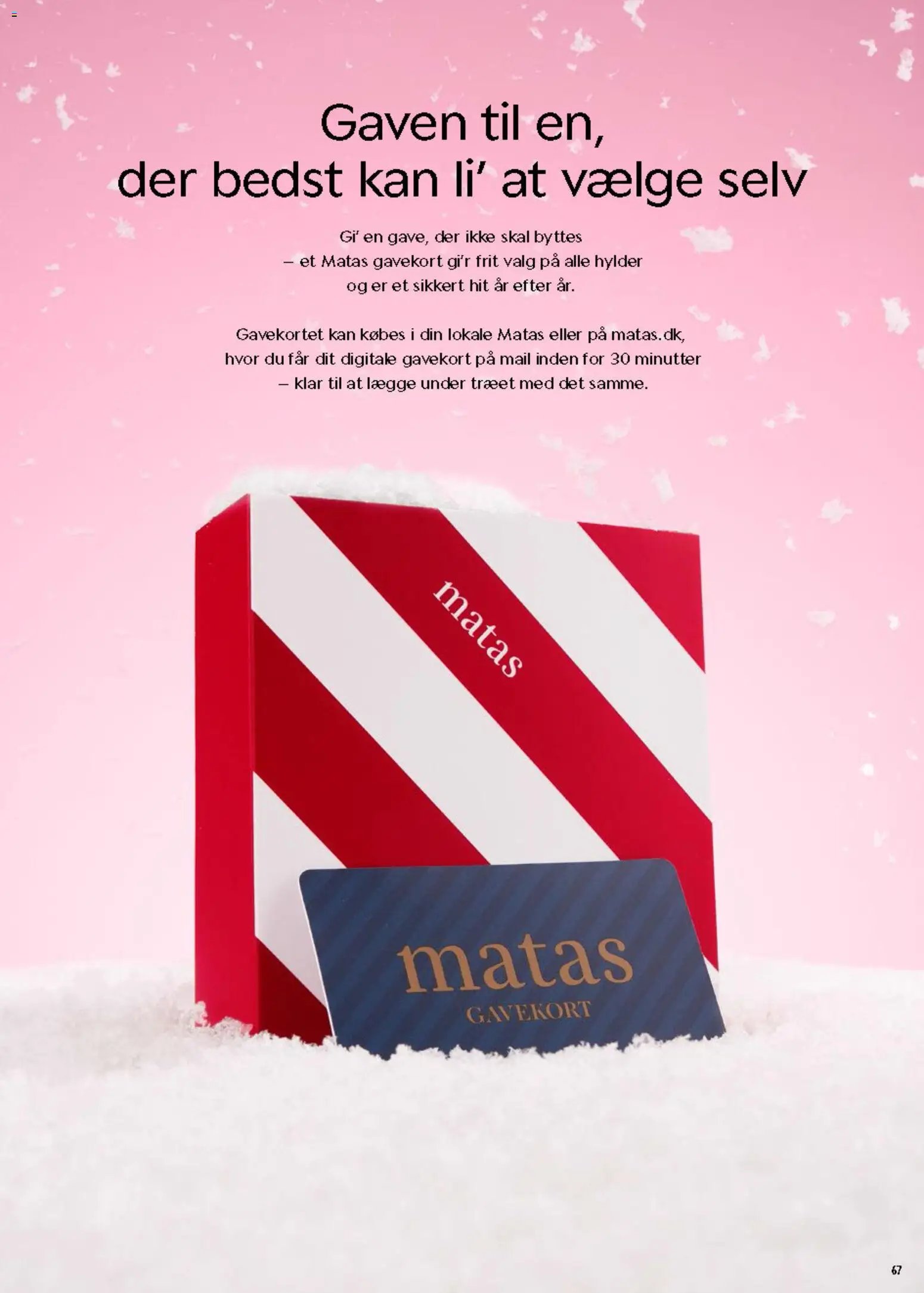 Matas tilbudsavis fra 30/10/2025 Julekatalog