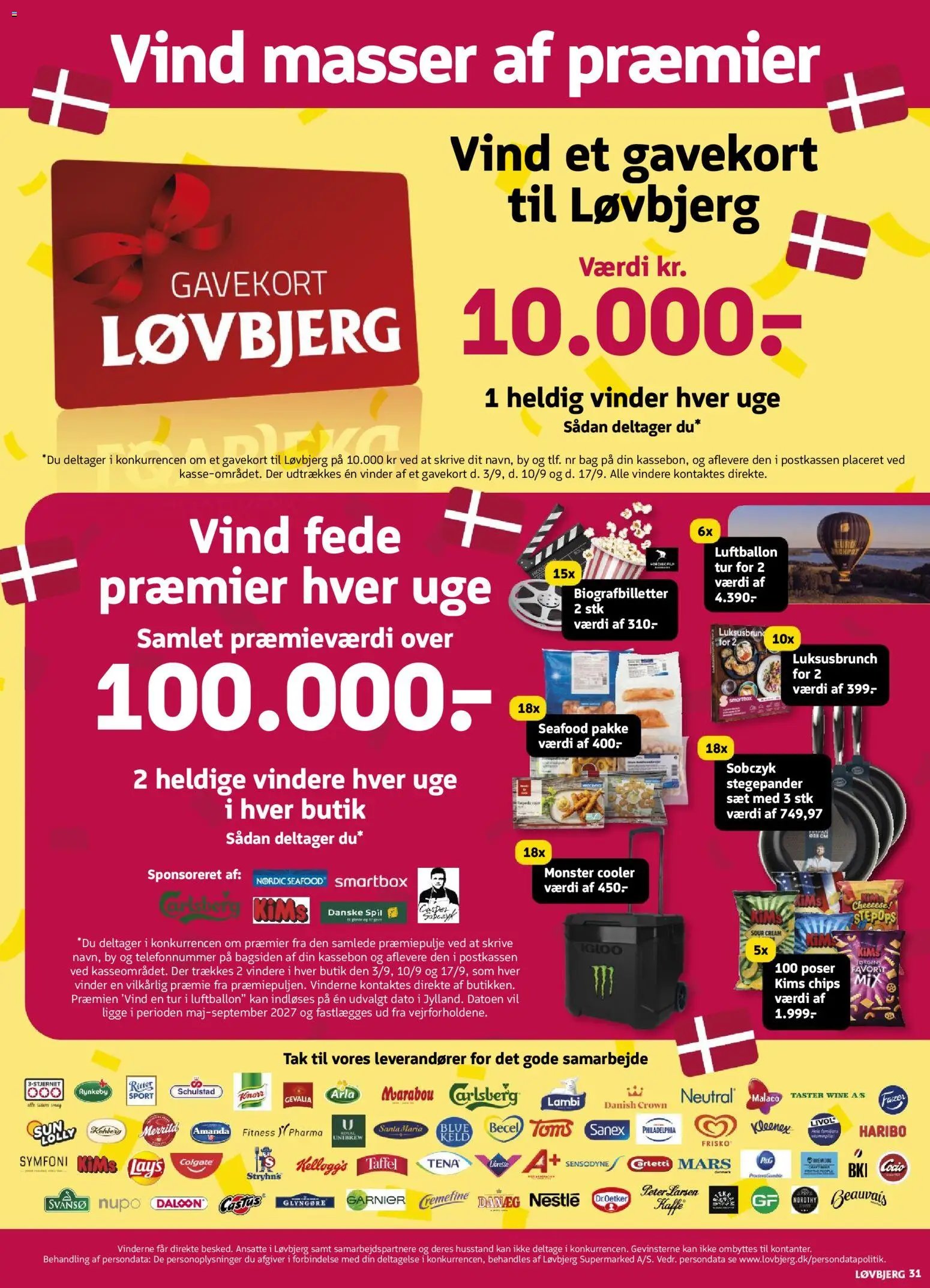 Løvbjerg tilbudsavis fra 04/09/2026 Løvbjerg - Tilbudsavis uge 37