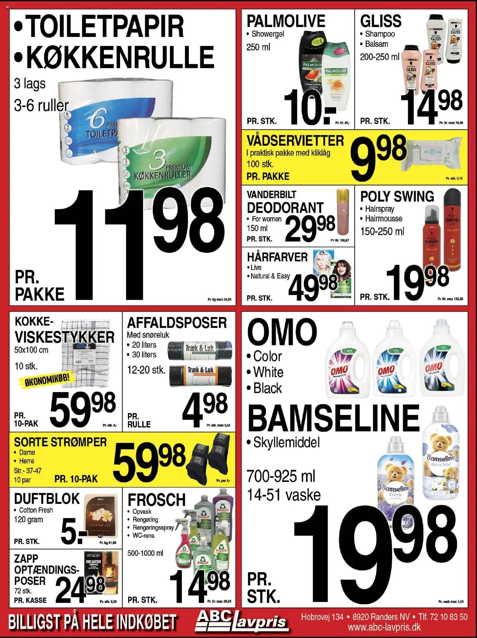 Abc Lavpris tilbudsavis fra 29/10/2025 Randers NV