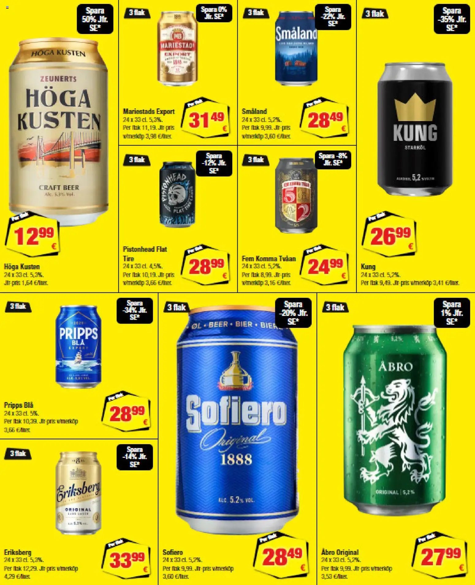Calle tilbudsavis fra 02/01/2026 Svenska Topplistan