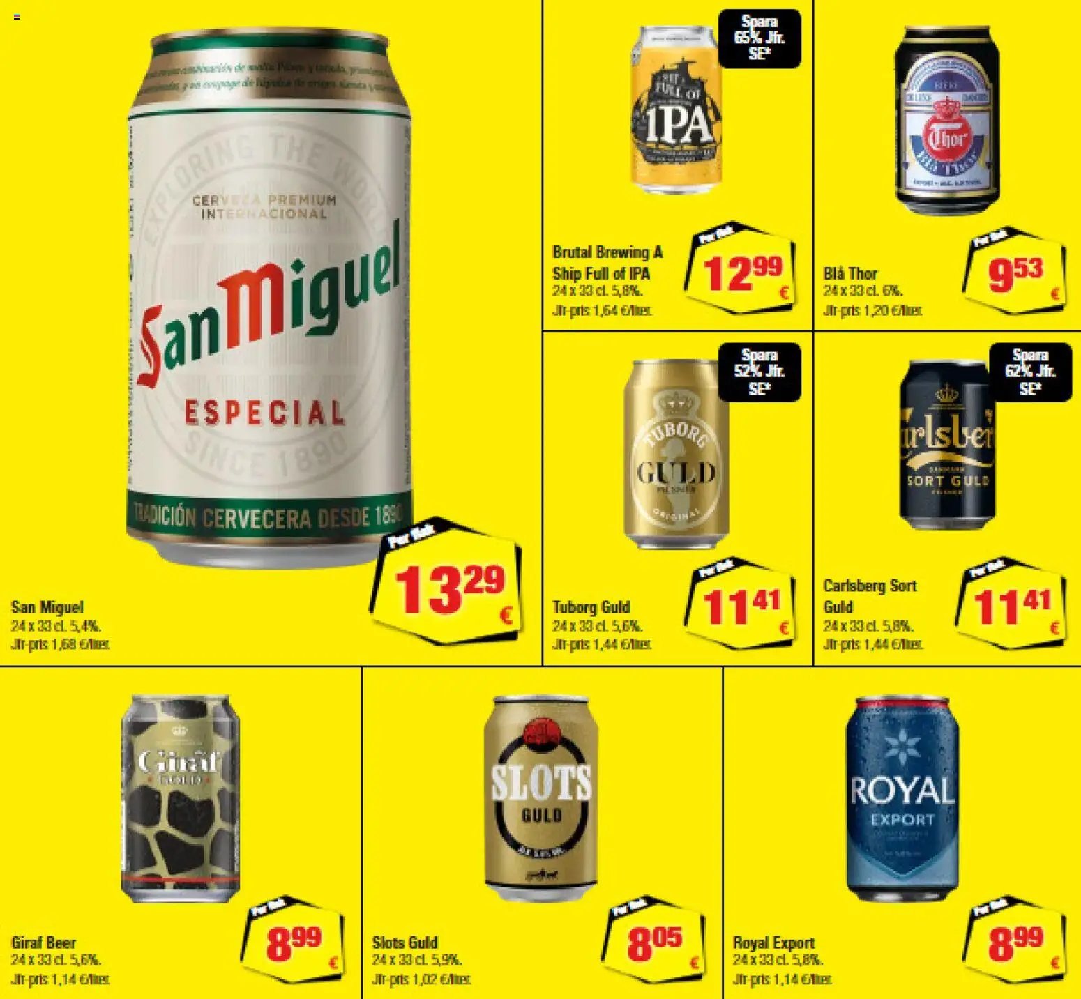 Calle tilbudsavis fra 02/01/2026 Svenska Topplistan