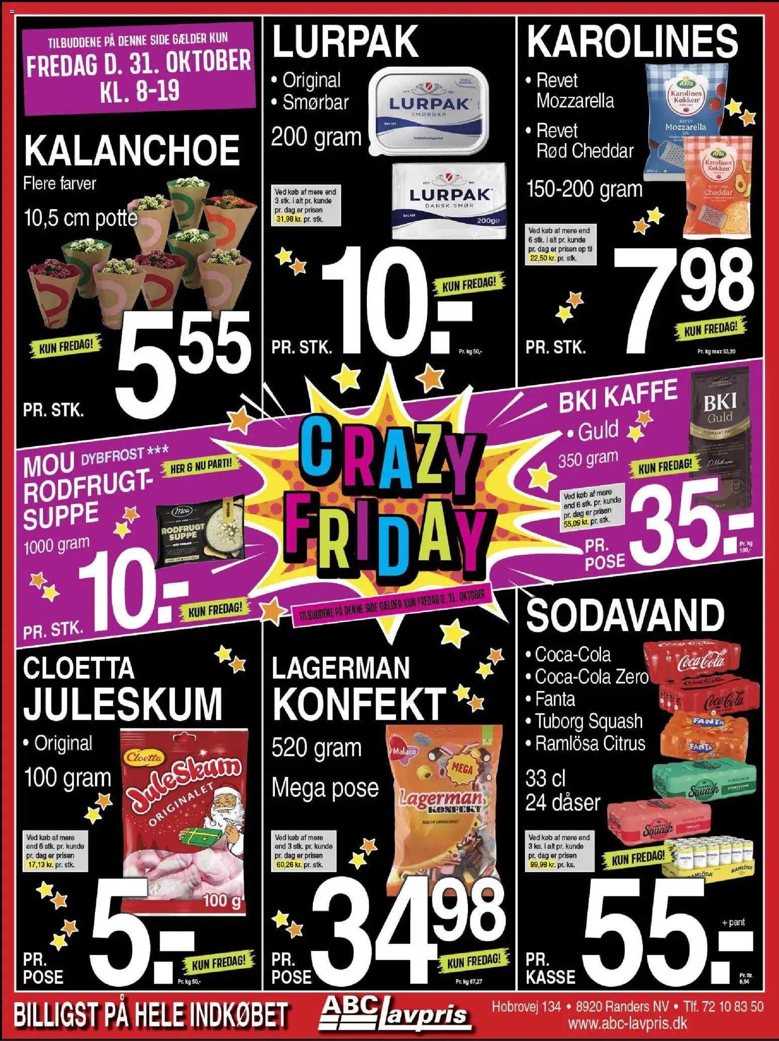 Abc Lavpris tilbudsavis fra 29/10/2025 Randers NV