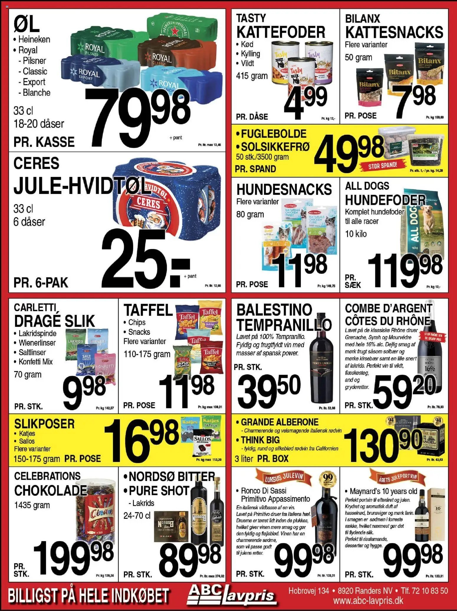 Abc Lavpris tilbudsavis fra 29/10/2025 Randers NV