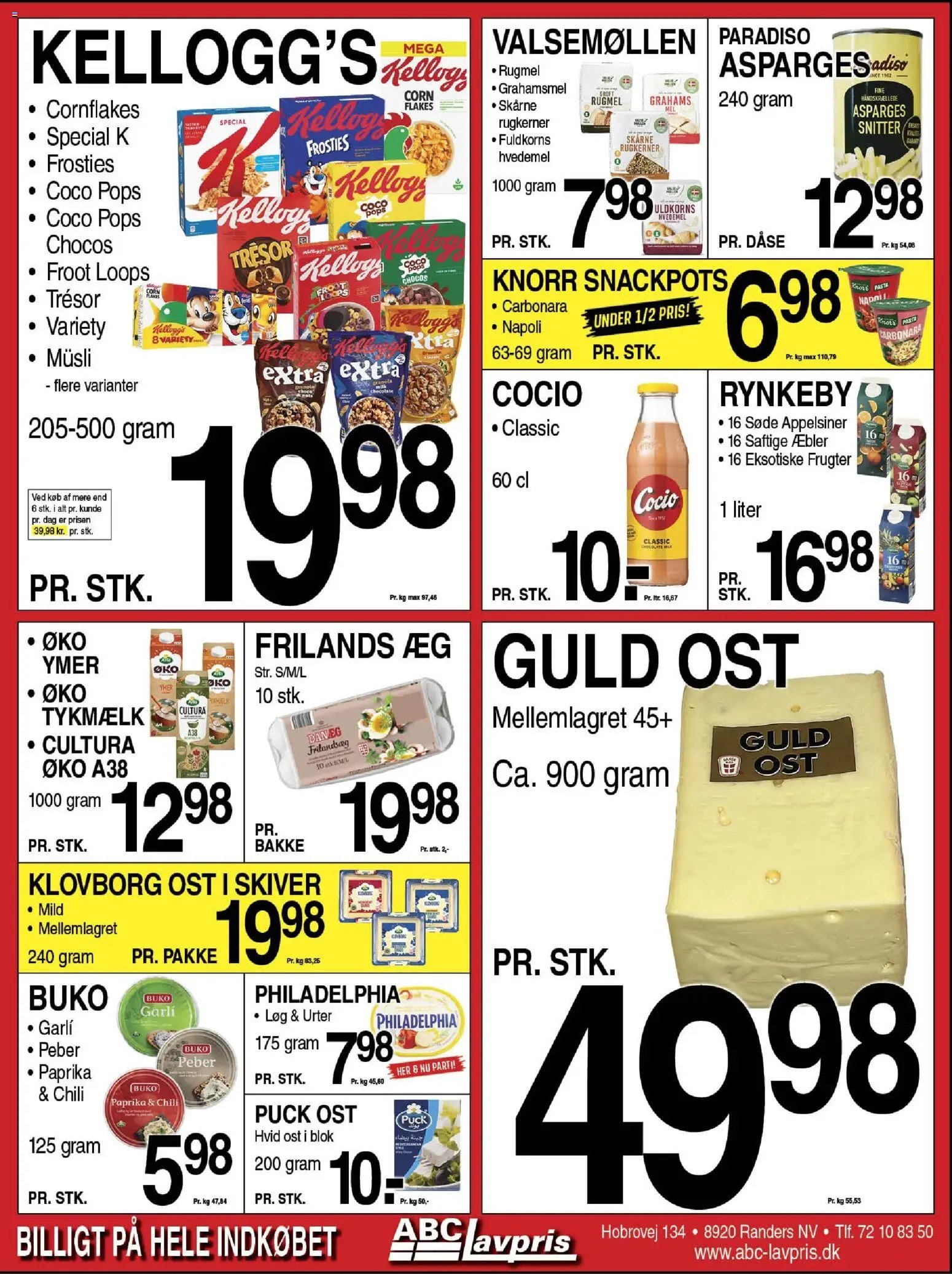 Abc Lavpris tilbudsavis fra 05/11/2025 Randers NV