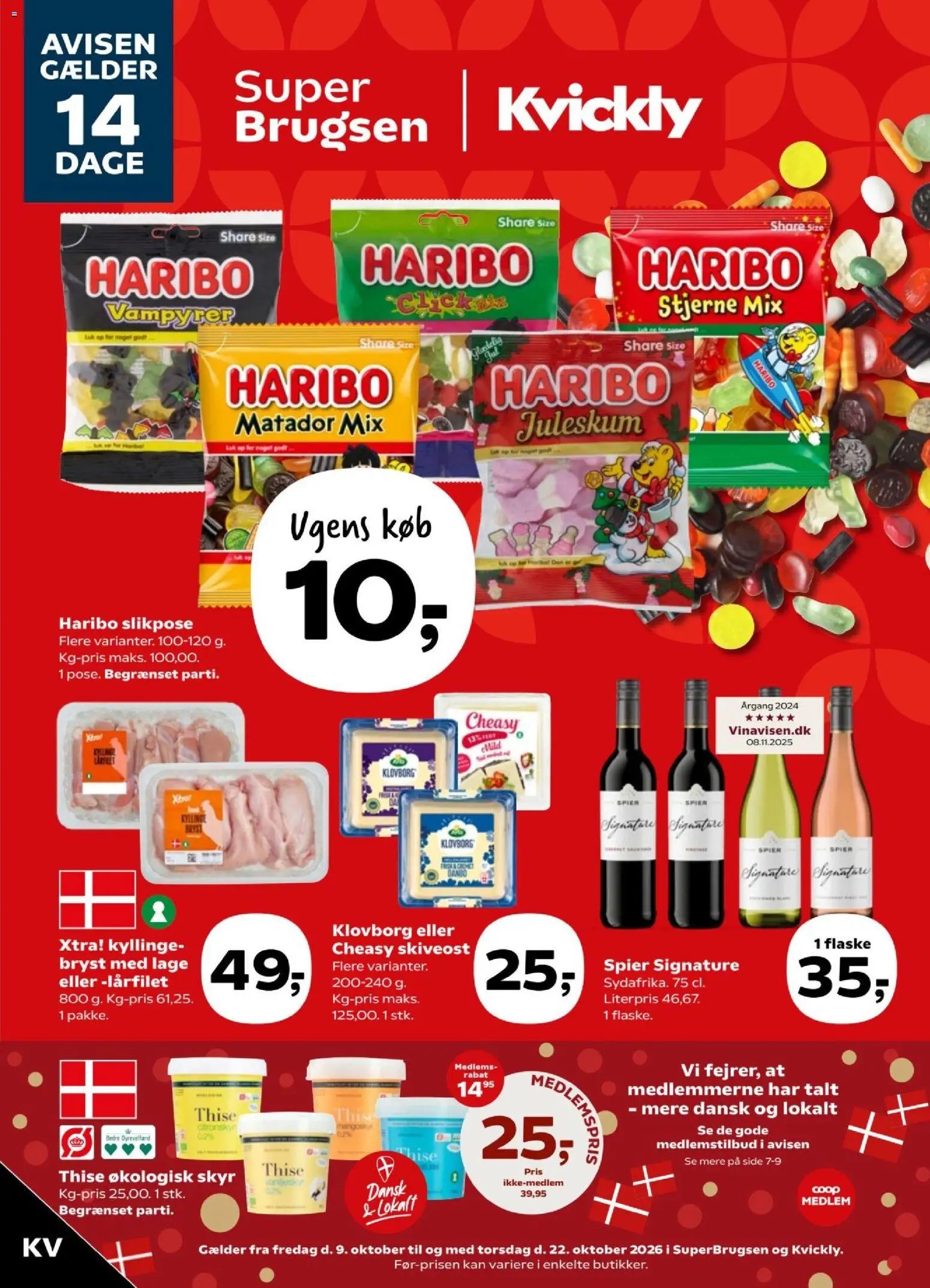 Nye Kvickly tilbud fra 09/10/2026