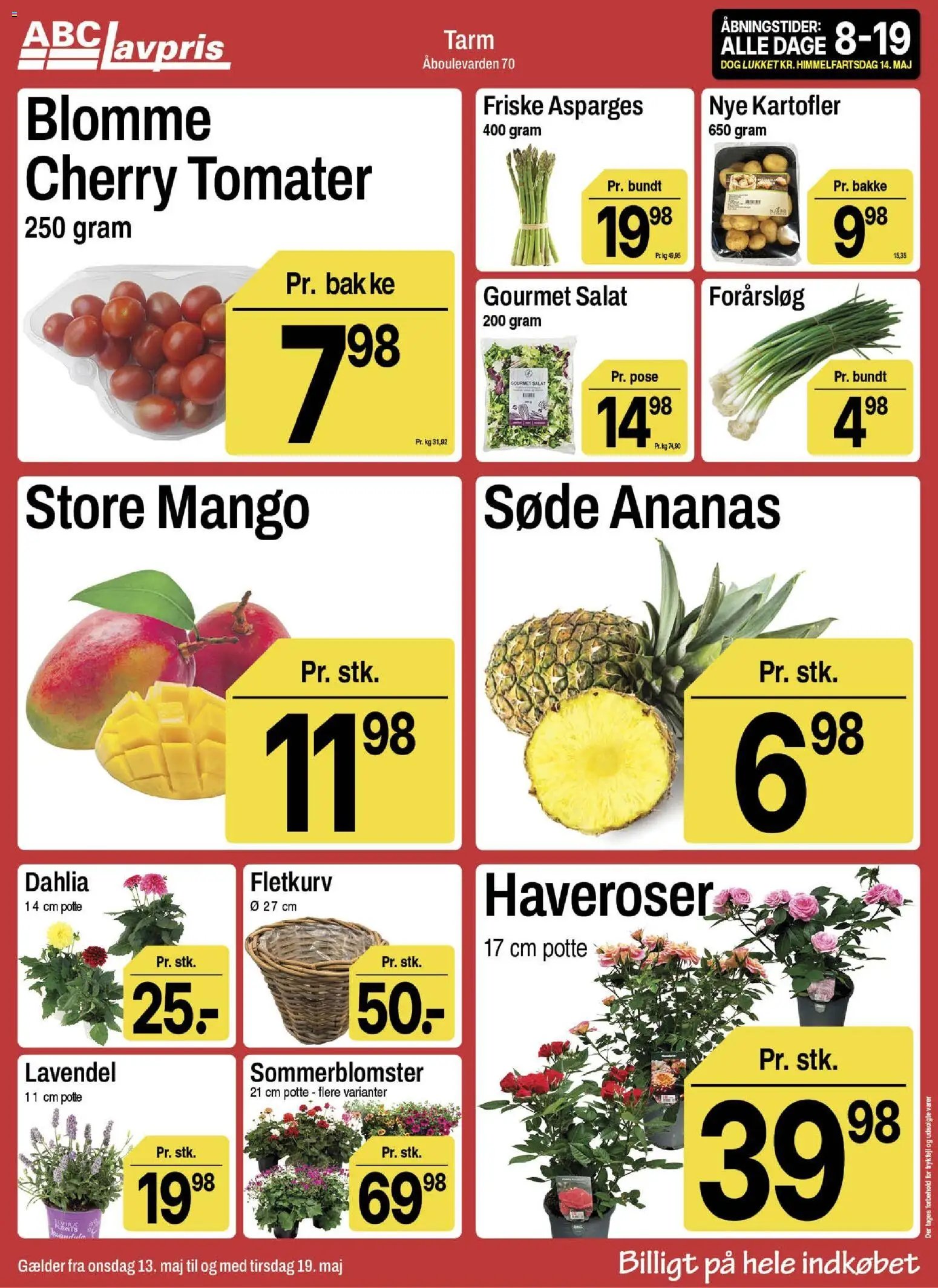 Abc Lavpris tilbudsavis fra 13/05/2026 Abc Lavpris - Tarm