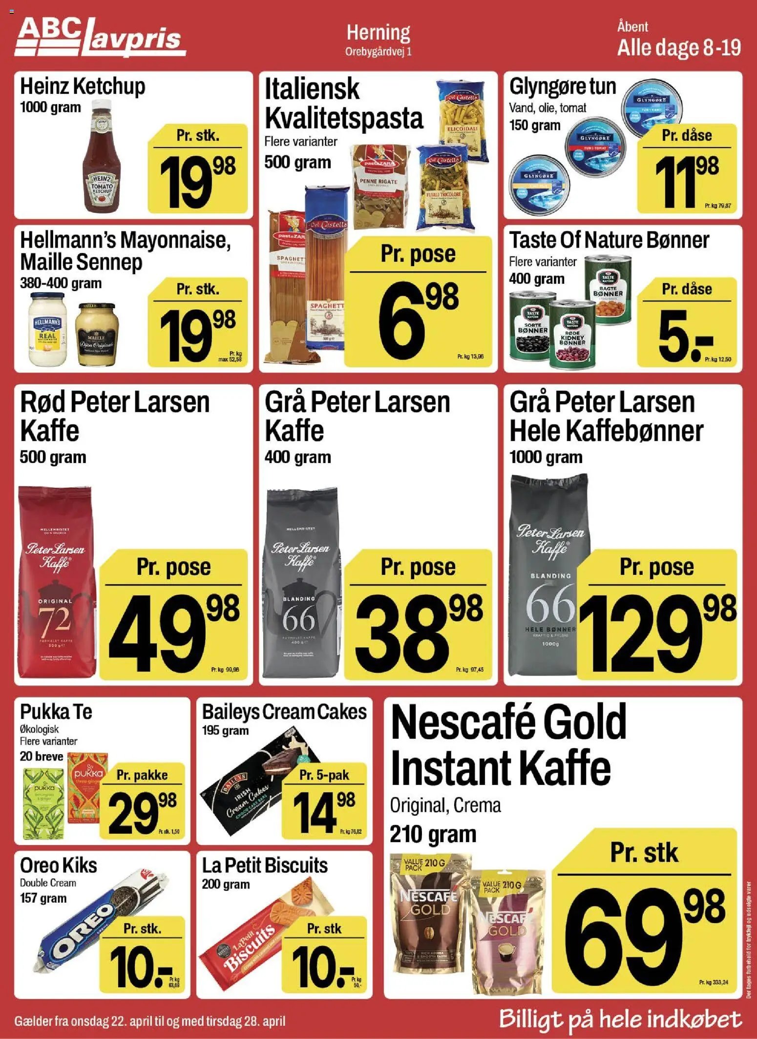 Abc Lavpris tilbudsavis fra 22/04/2026 Abc Lavpris - Herning