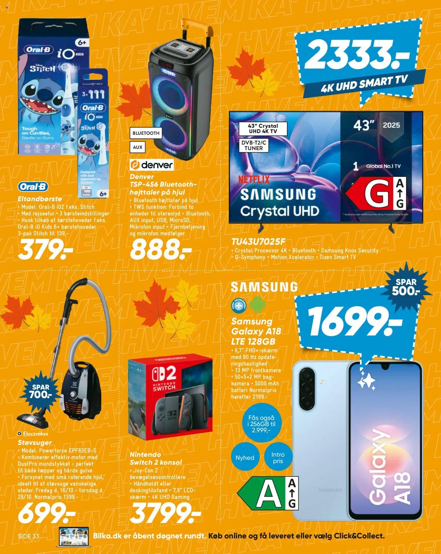 Nye Bilka tilbud fra 16/10/2026