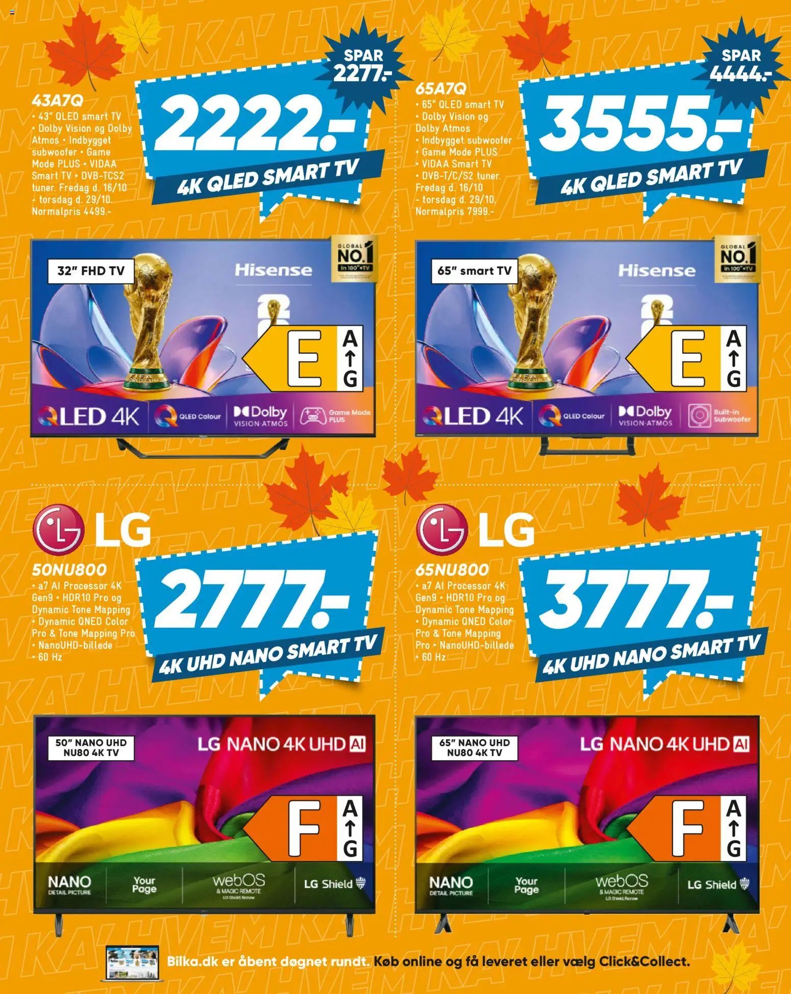 Nye Bilka tilbud fra 16/10/2026