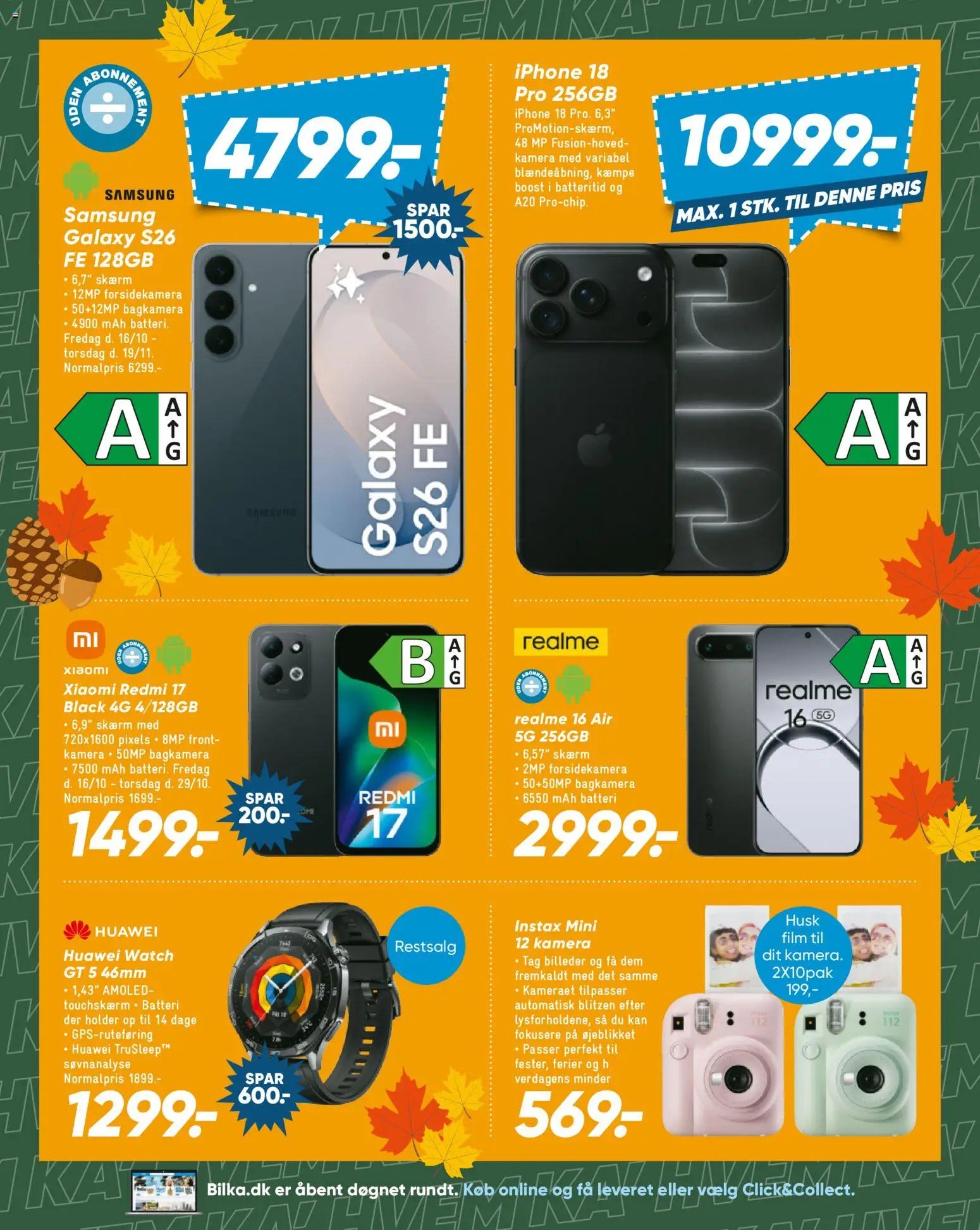 Nye Bilka tilbud fra 16/10/2026