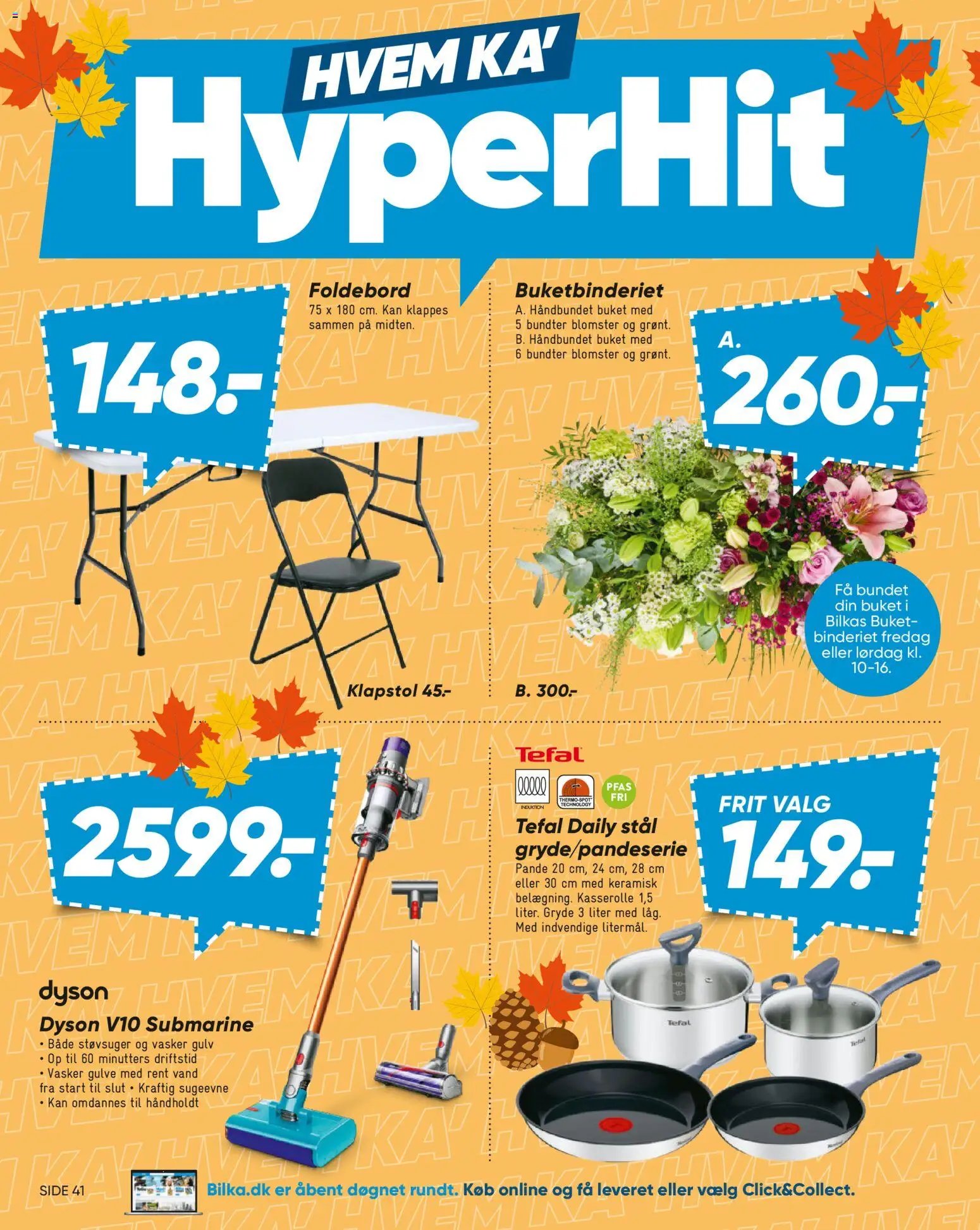 Nye Bilka tilbud fra 16/10/2026